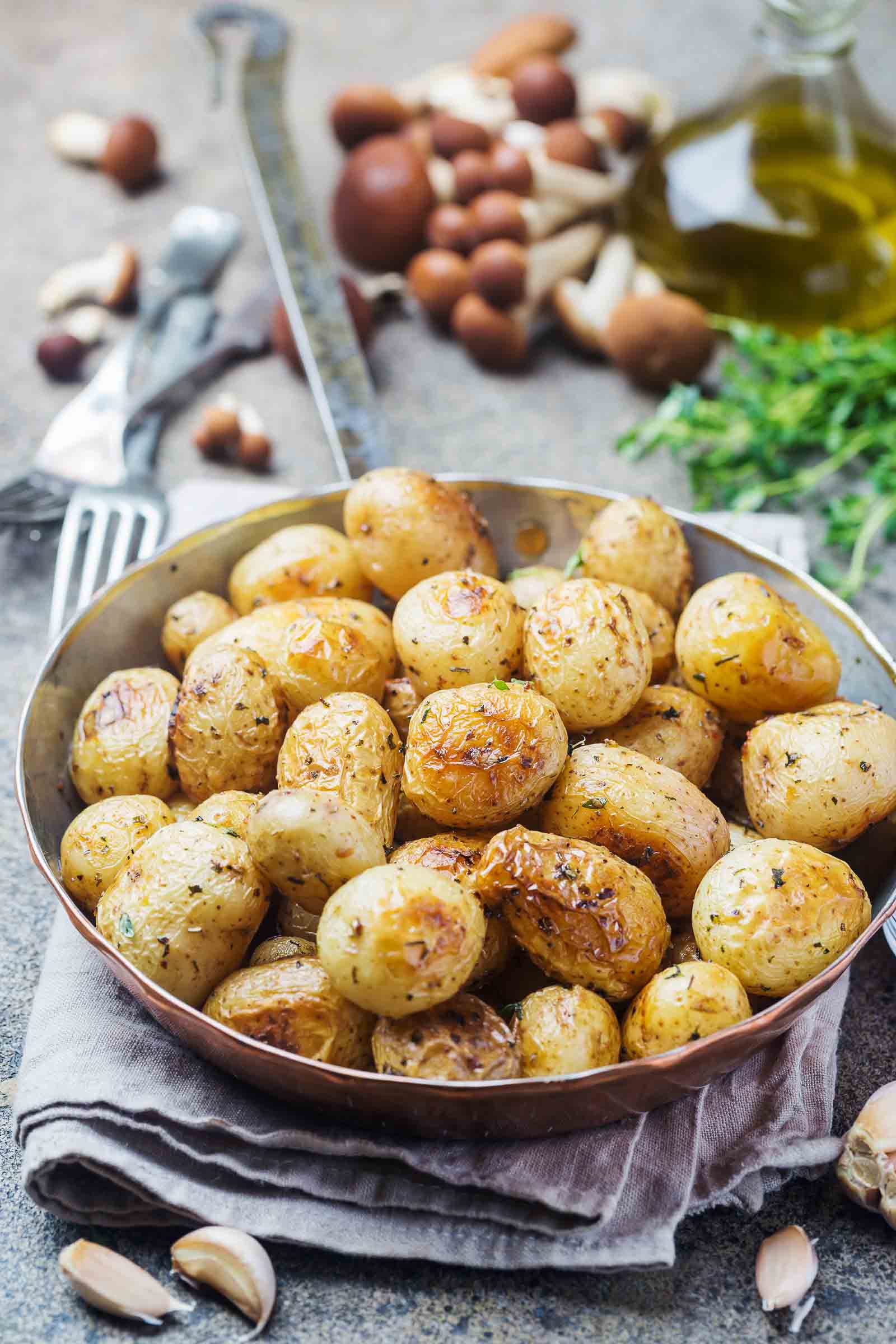 Roasted Baby Potatoes Recipe by Archana's Kitchen