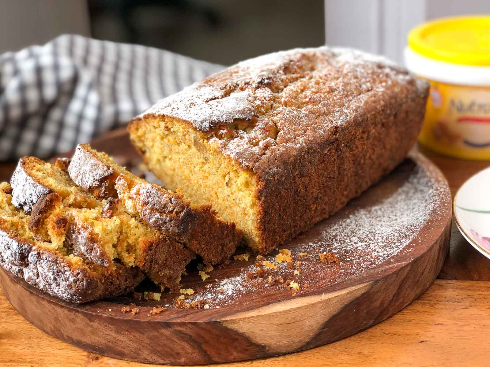 Spiced Whole Wheat Carrot Cake Recipe