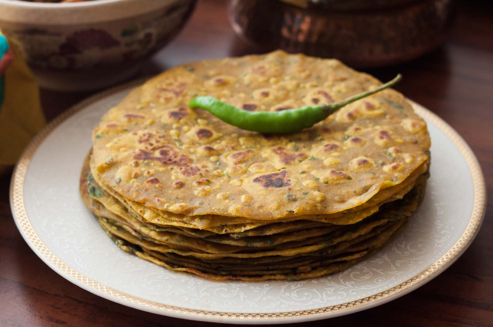 Gujarati Methi Thepla