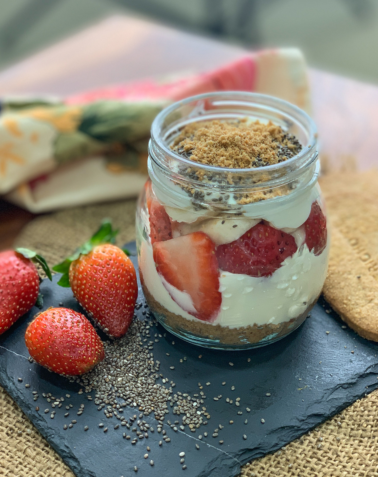 5 Grain Greek Yogurt Fruit Parfait Recipe