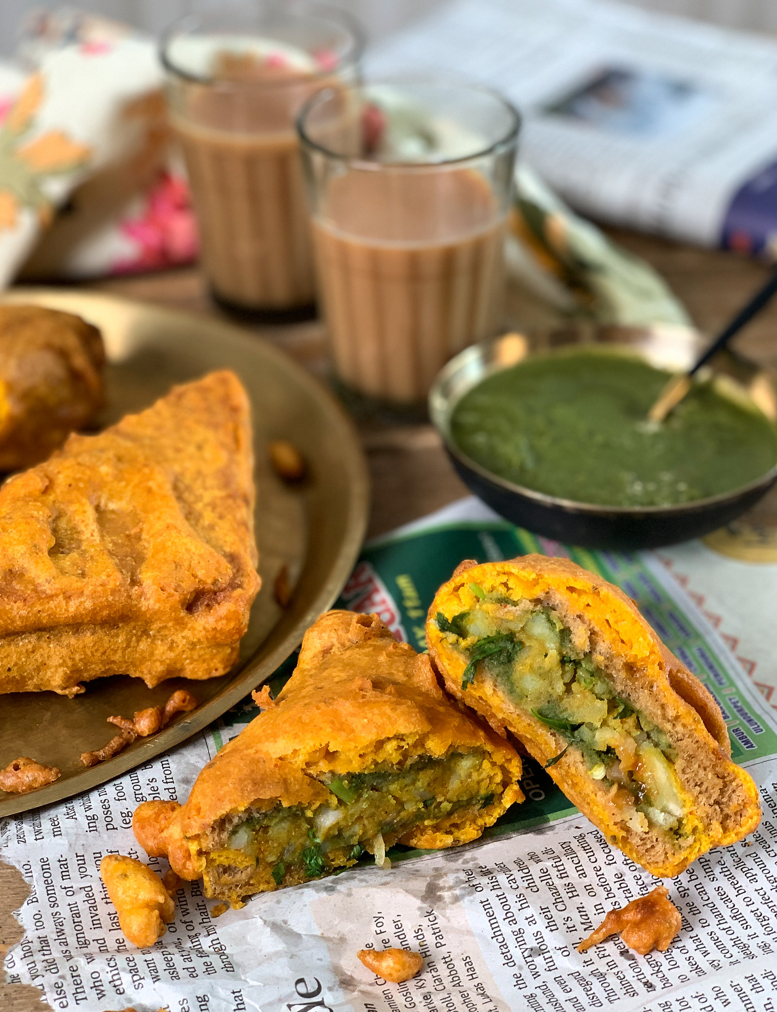 Aloo bread pakora recipe