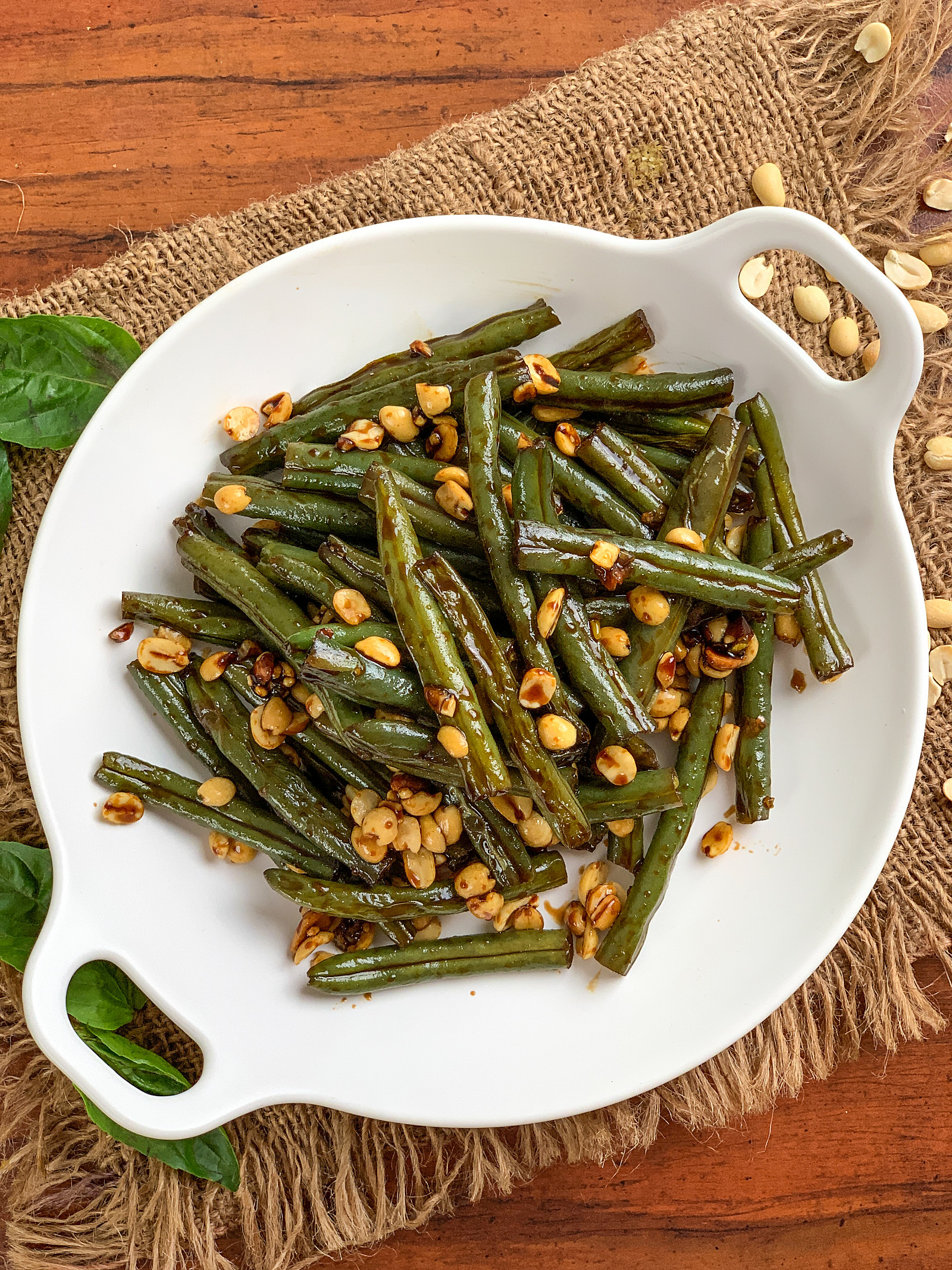 Asian Style Sweet & Spicy Green Beans Recipe
