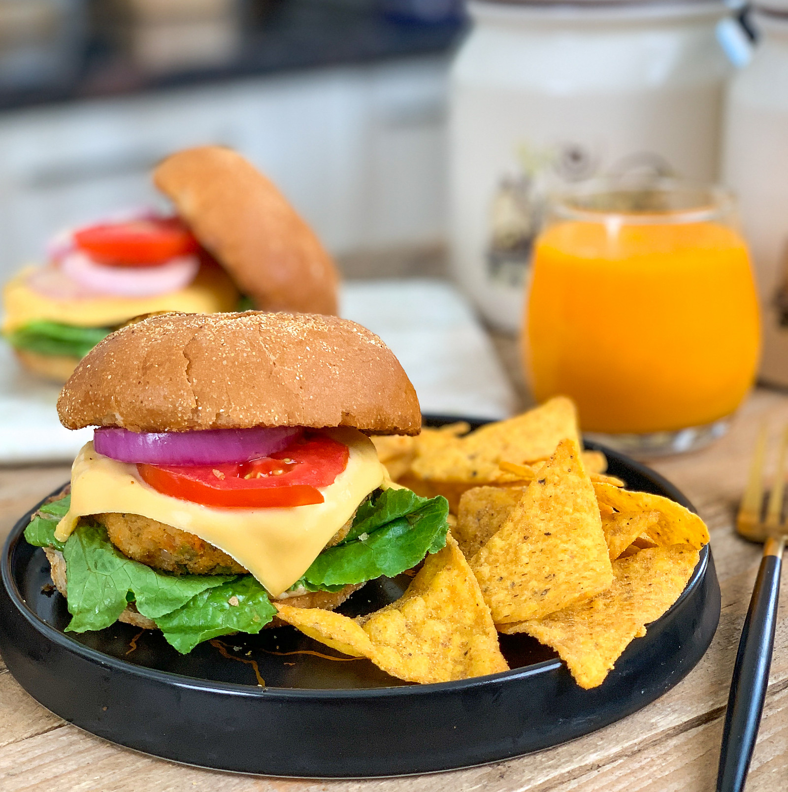 Avengers Cheeseburger Recipe-Aloo Tikki Burger Recipe