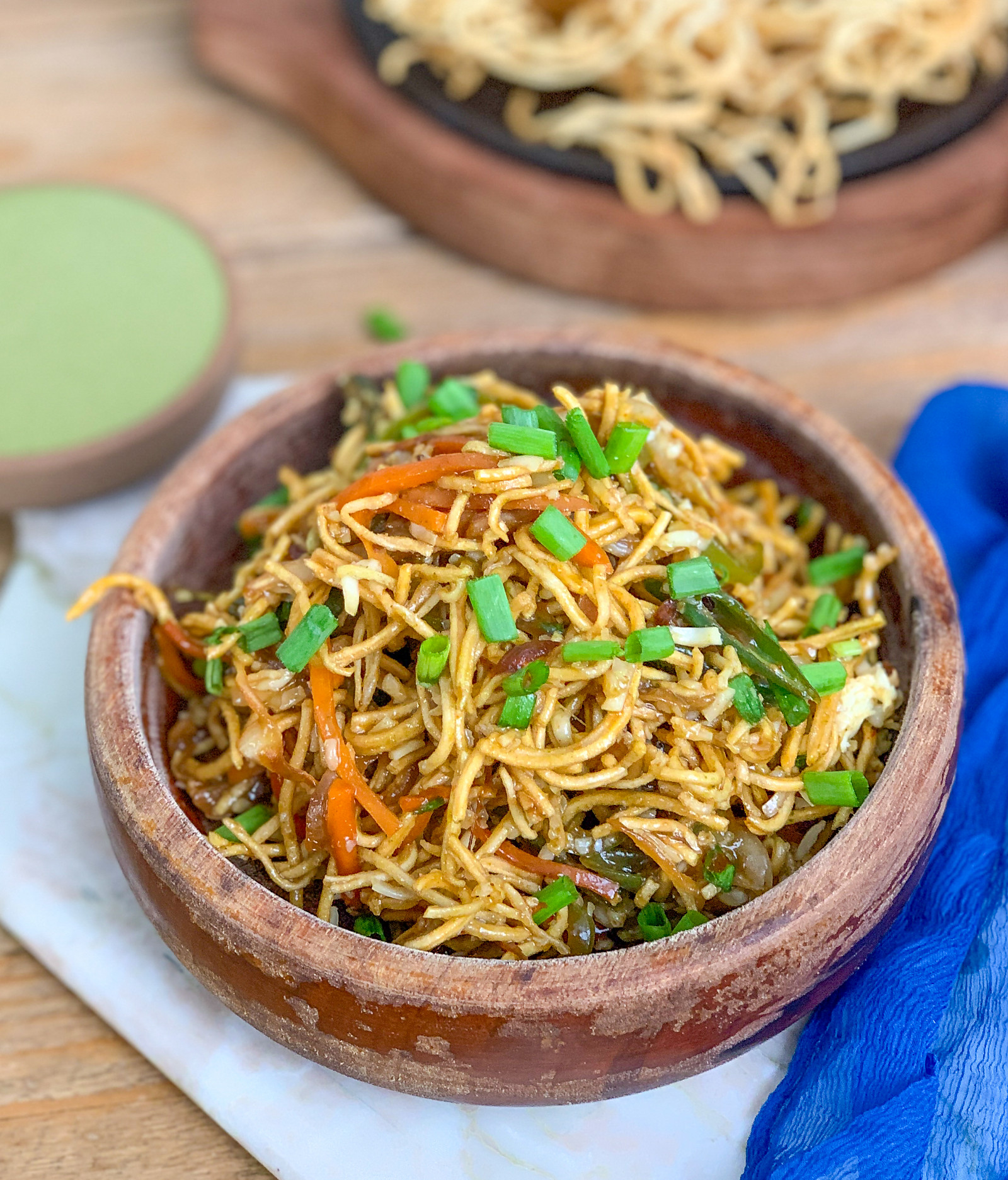 Cheesy Chinese Bhel Recipe