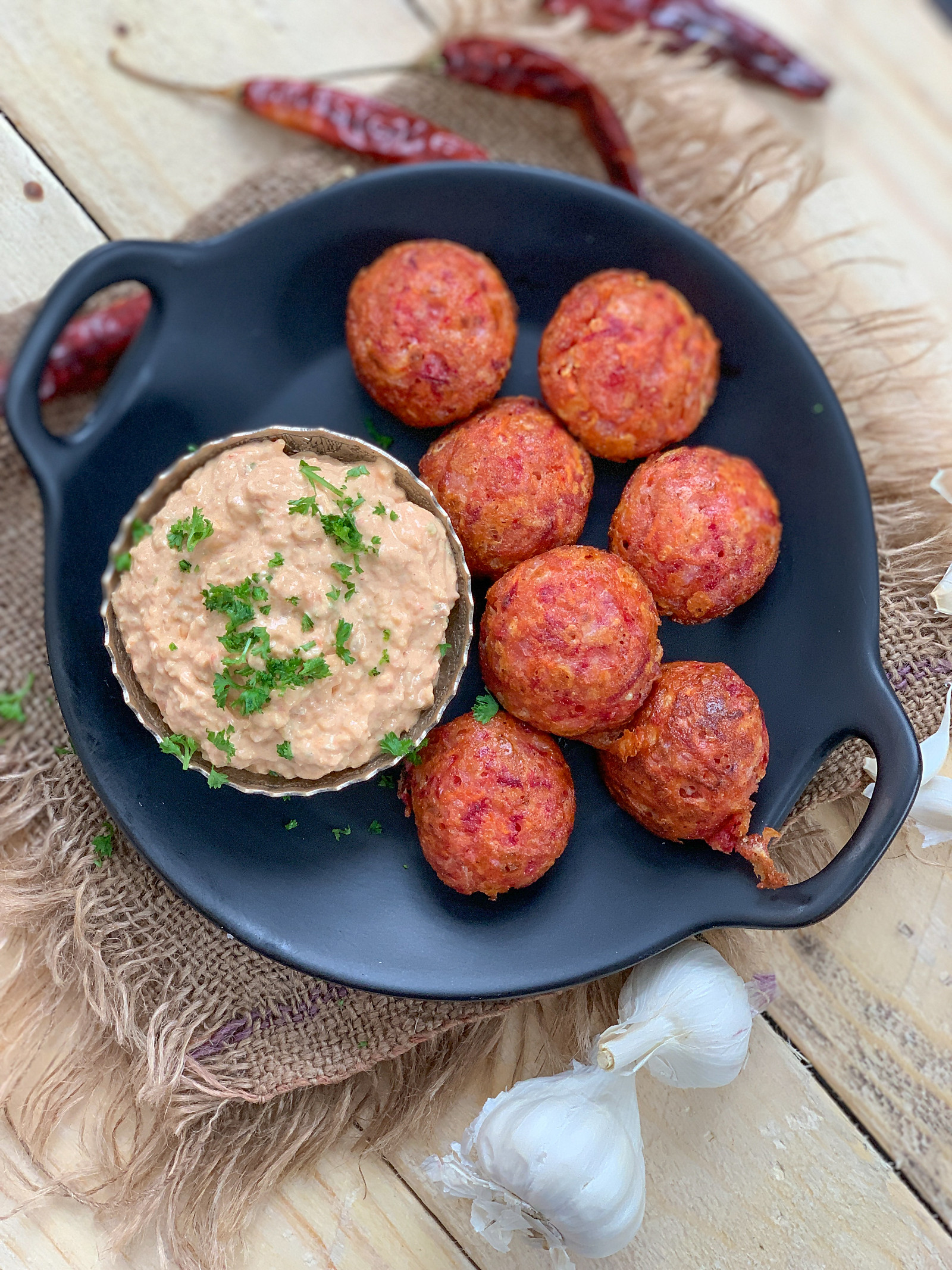 Cheesy Veg Paniyaram Recipe With Cheesy Tomato Chutney