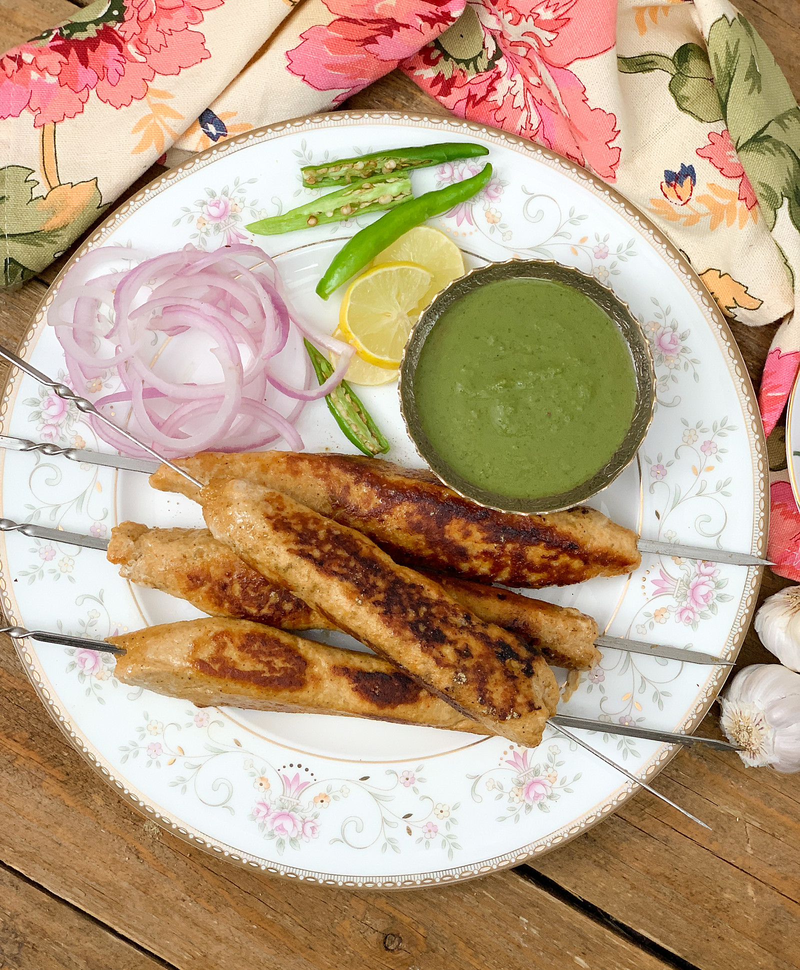 Chicken Seekh Kebab Recipe 