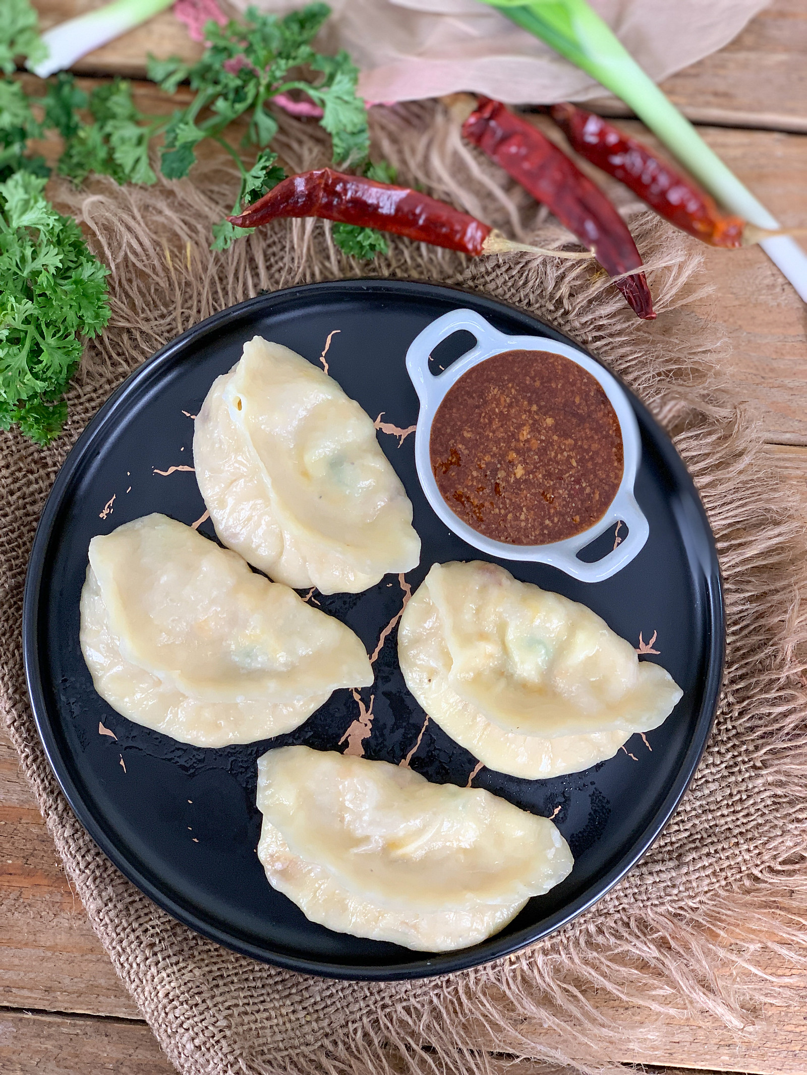 Corn Chilli Cheese Momos Recipe