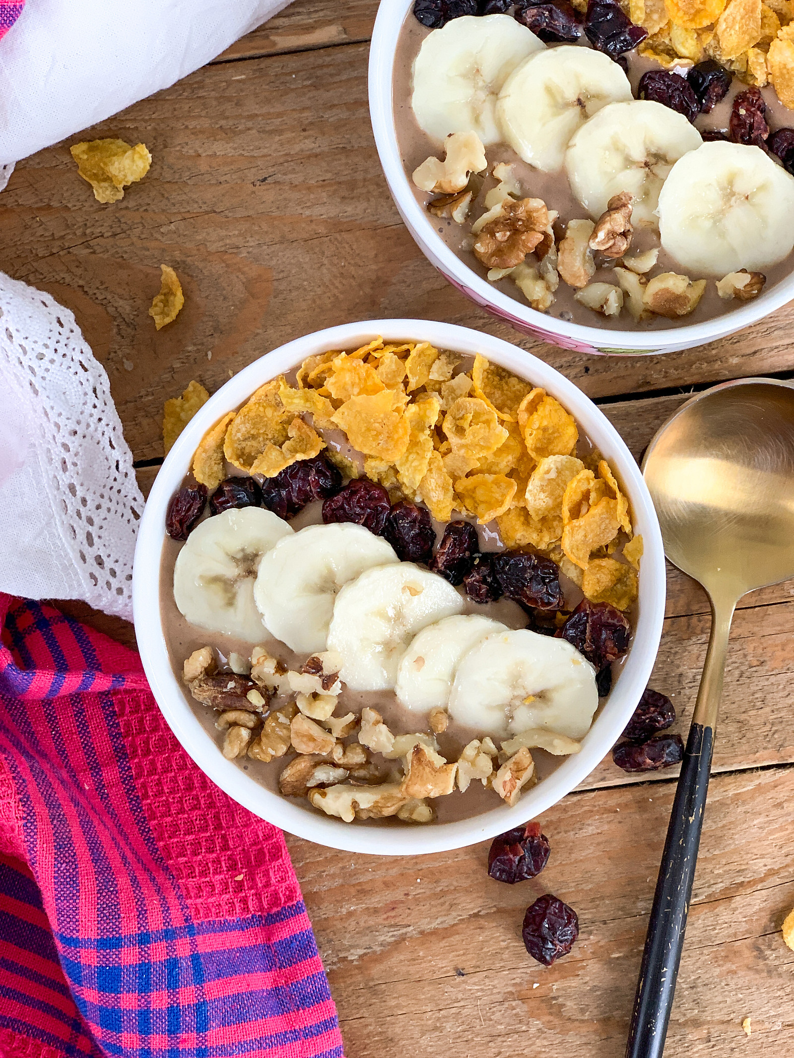 Chocolate Banana Smoothie Bowl Recipe