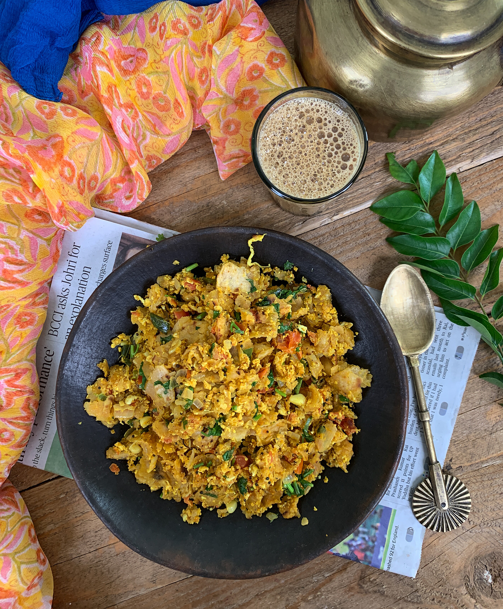 Egg Kothu Paratha Recipe