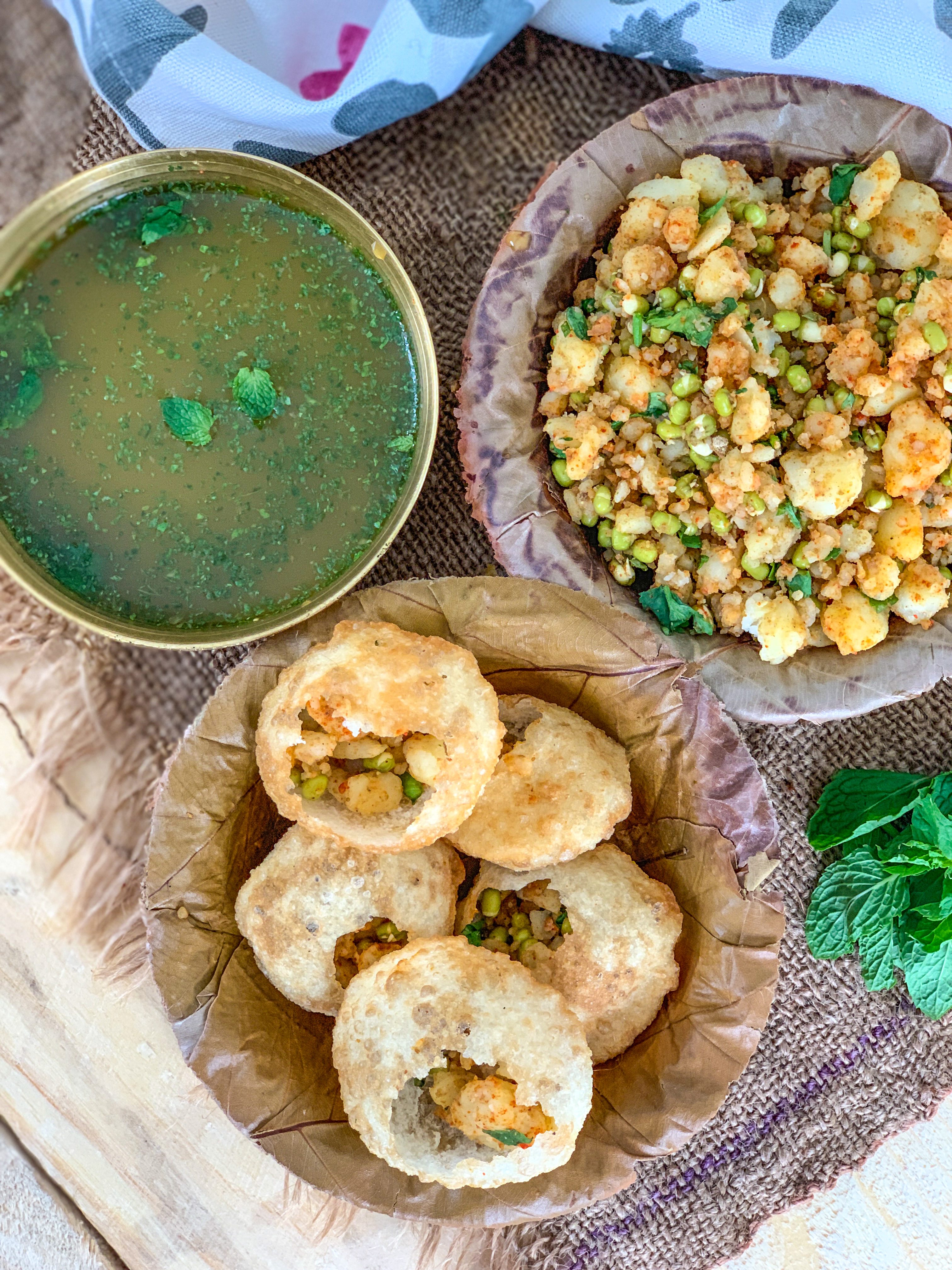 Hing Pani Puri Recipe-Asafoetida Pani Puri by Archana's Kitchen