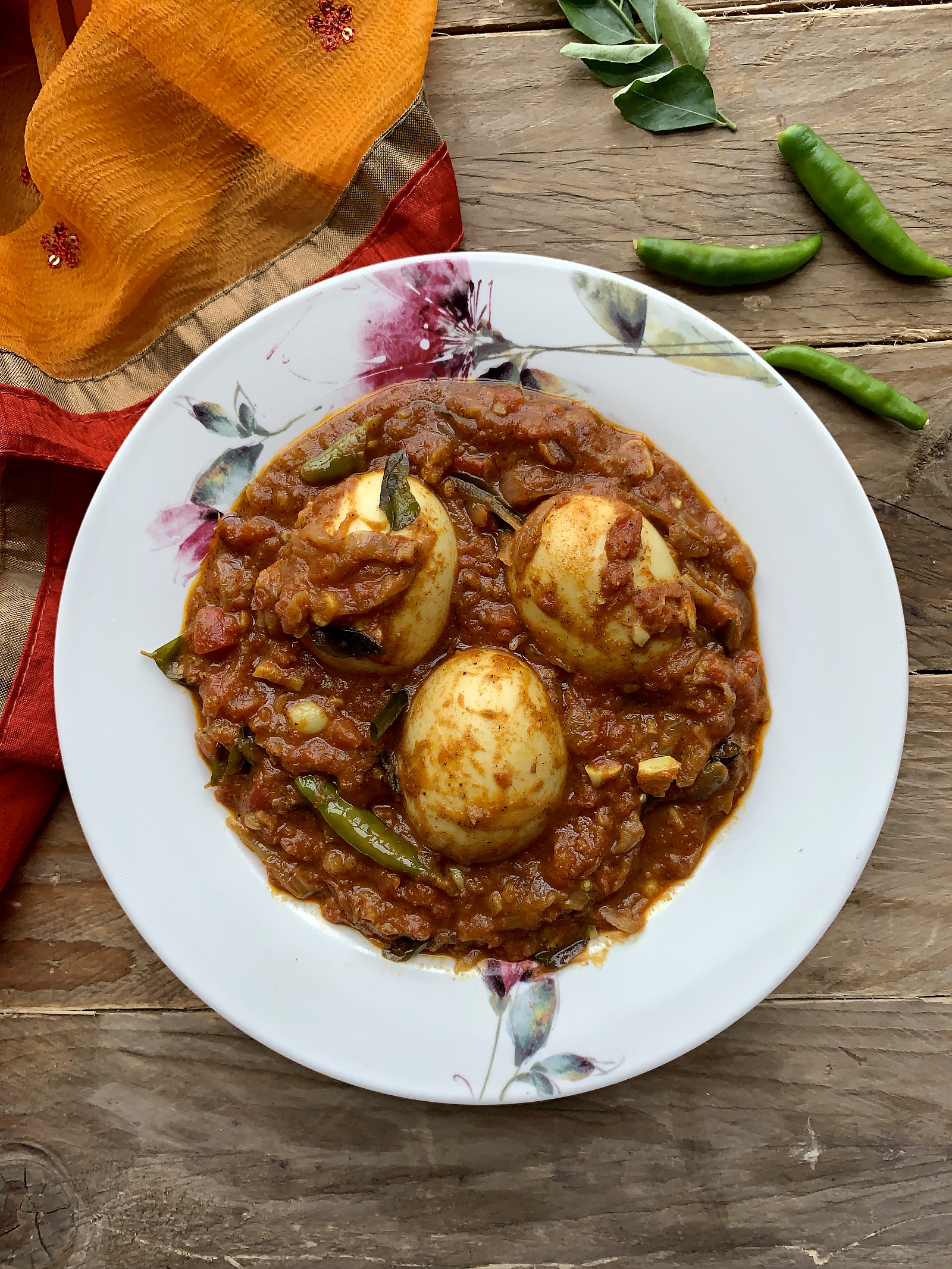 Kerala Egg Roast Masala Recipe