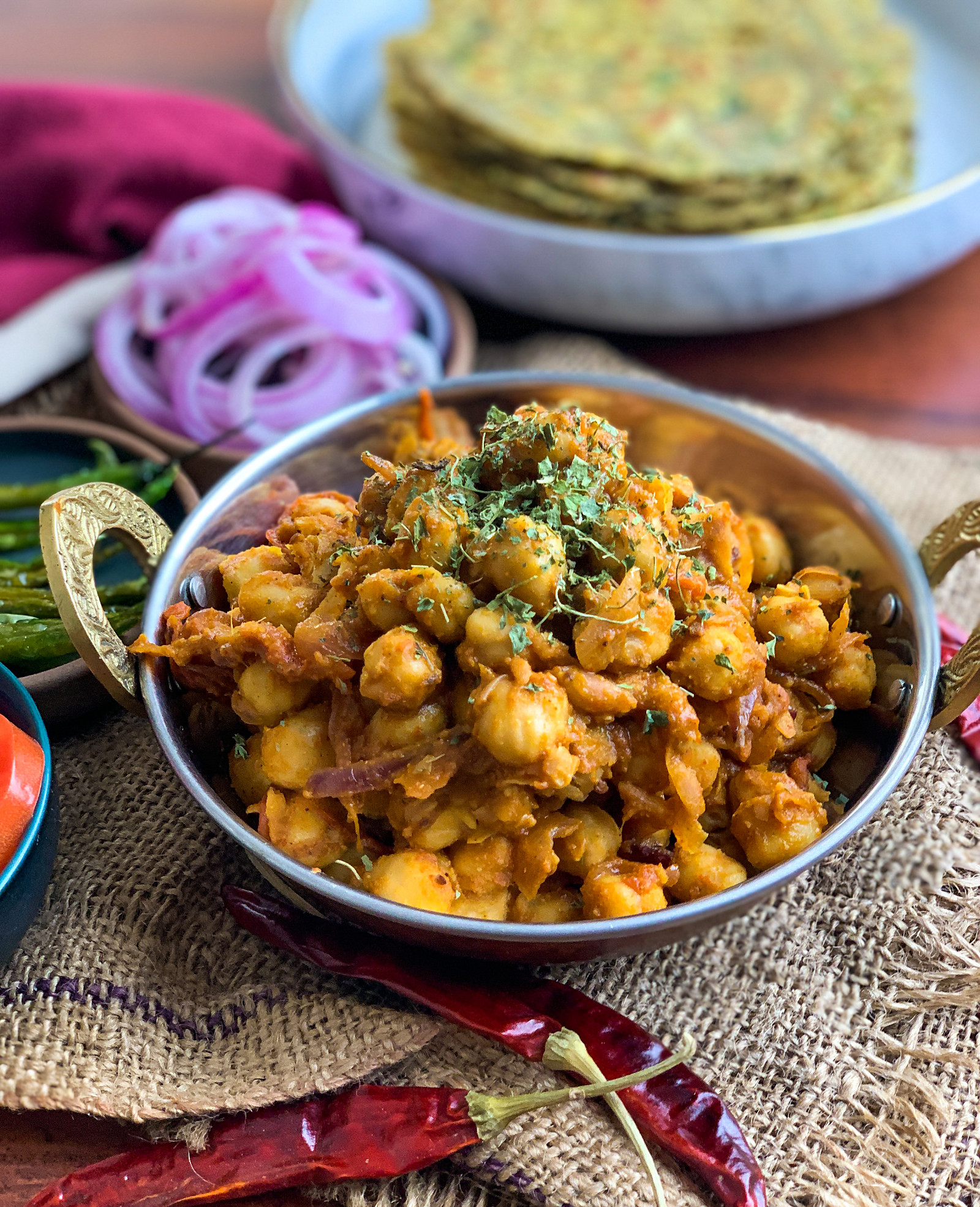 Khatte Chole Recipe - A Delicious North Indian Chana Masala