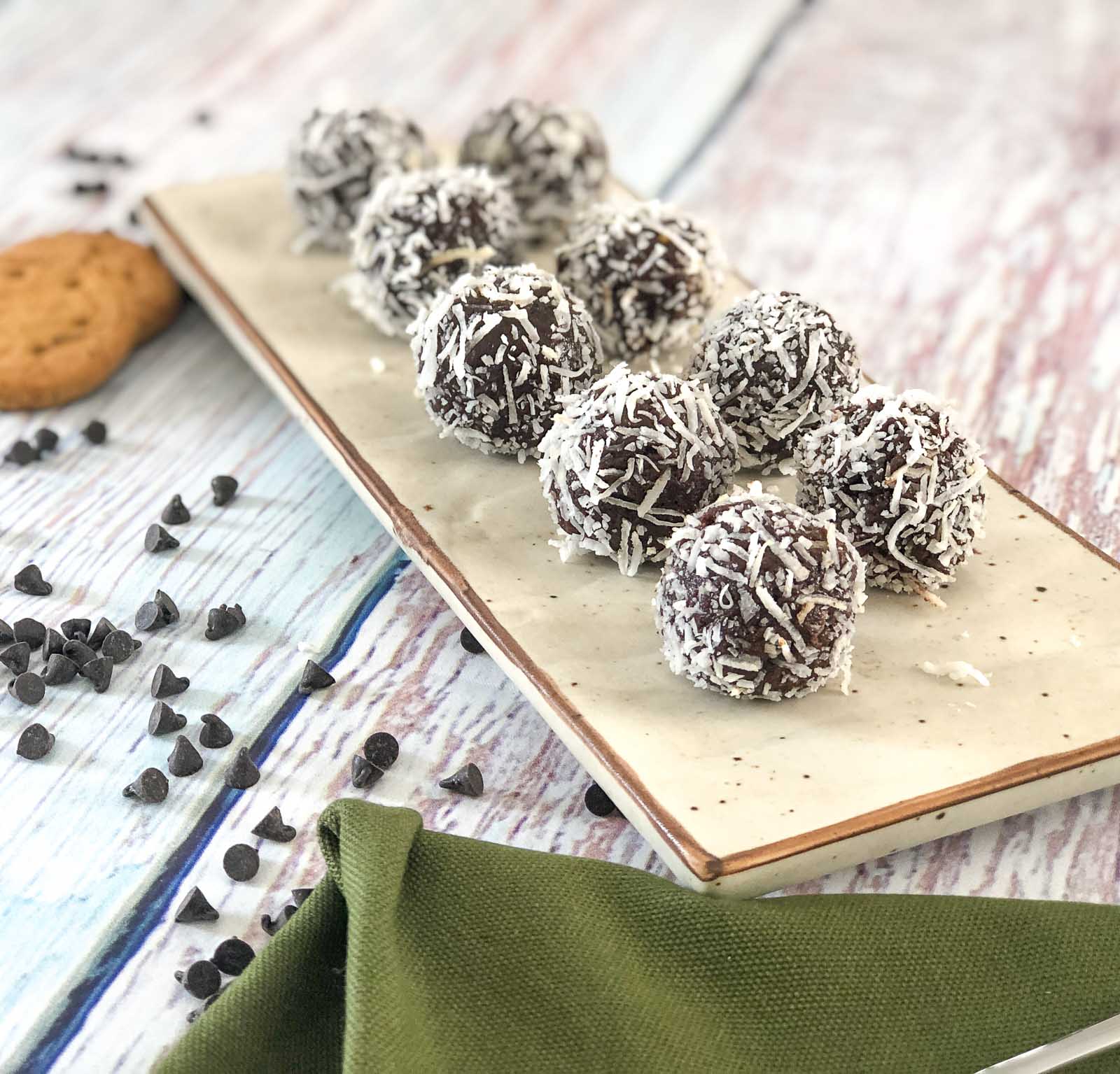 Nutty Oats Almond Truffle Recipe - A Healthy Snack