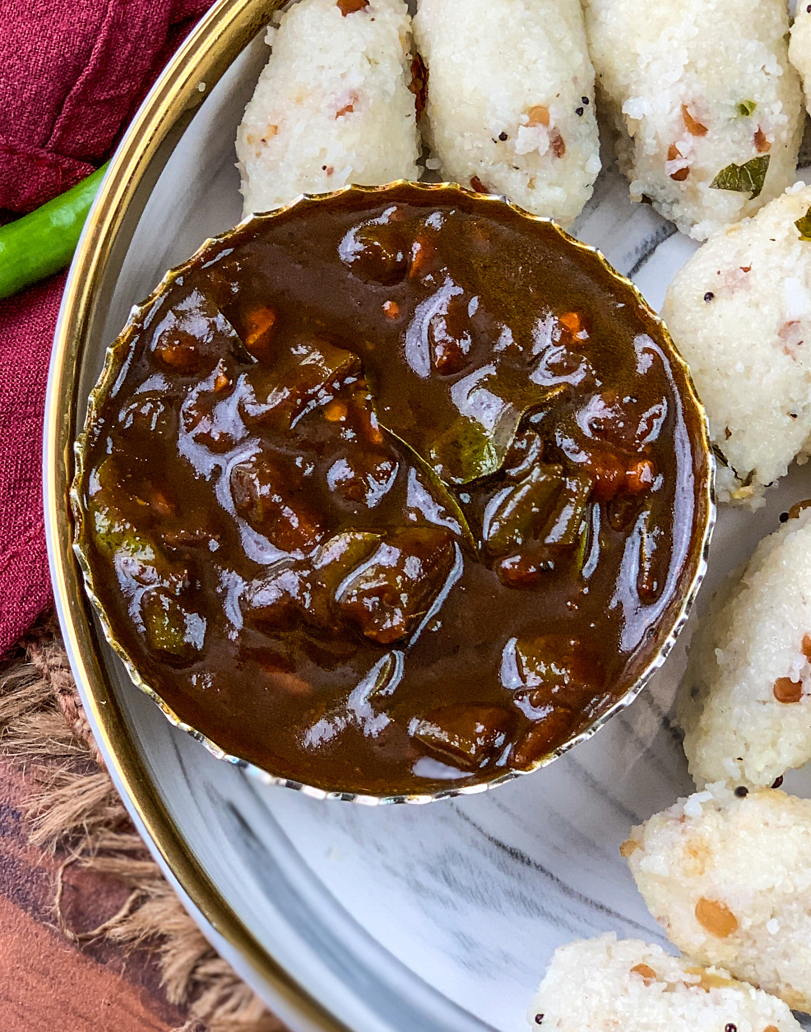 Puli Inji Recipe - Tamarind and Ginger Chutney