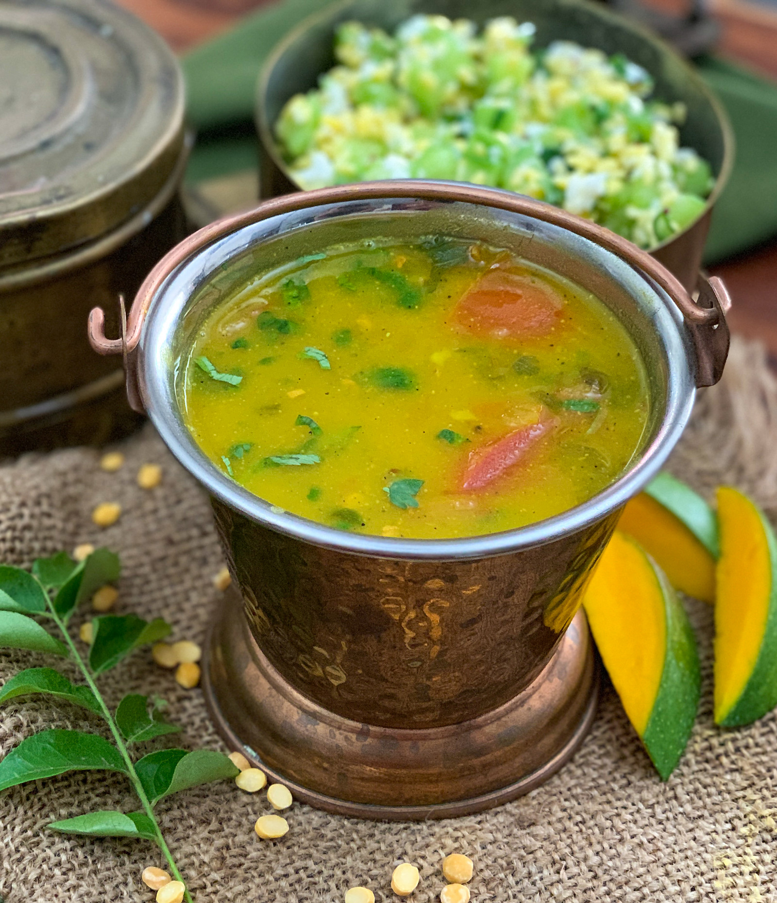 Manga Rasam Recipe - Raw Mango Rasam Recipe