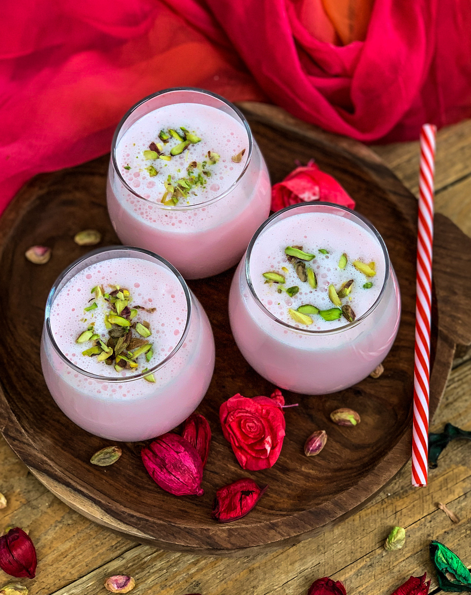 Rose Lassi Recipe