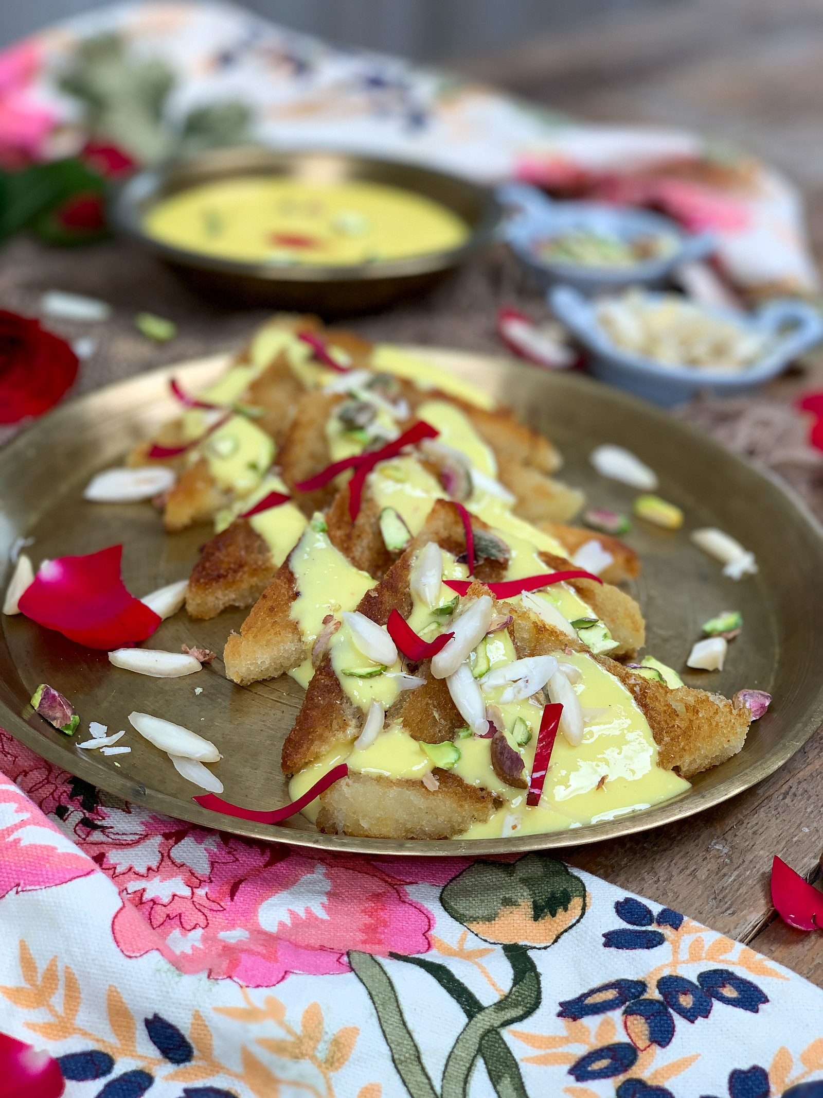 Traditional Shahi Tukda Recipe - Double Ka Meetha by Archana's Kitchen