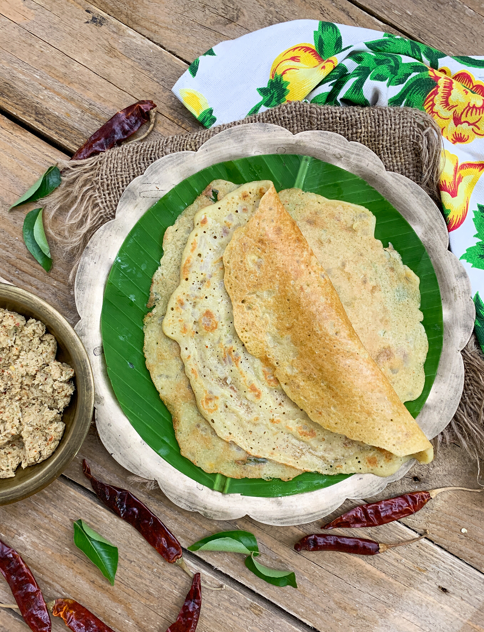 Adai Recipe - High Protein Lentil Crepes