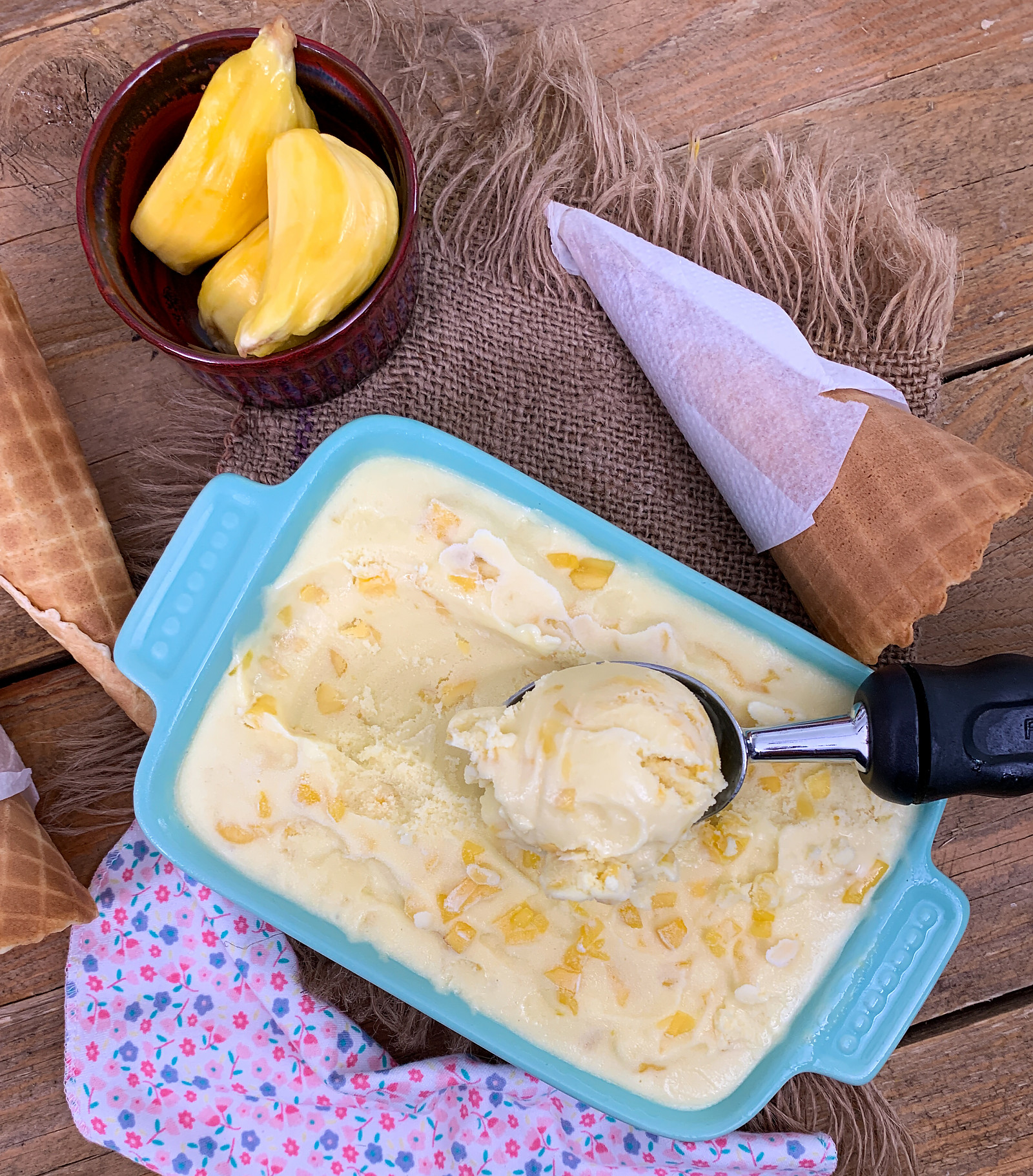 Vegan Jackfruit Ice Cream Recipe With Coconut Milk