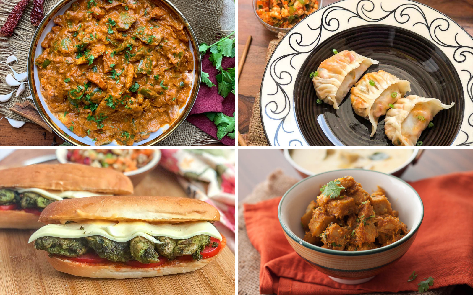 Weekly Meal Plan - Basil Pesto Chicken Sandwich, Hariyali Pav Bhaji And ...