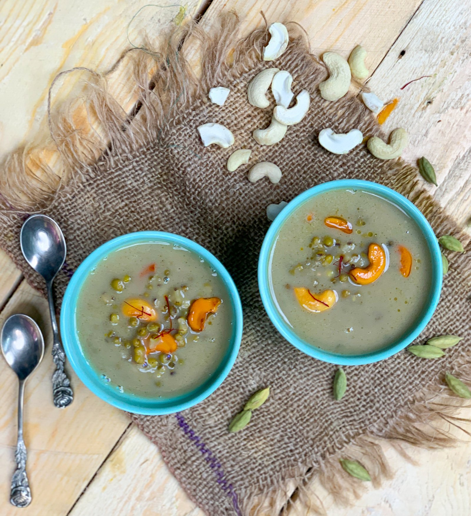 Pachai Payaru Payasam Recipe - Green Moong Dal Payasam