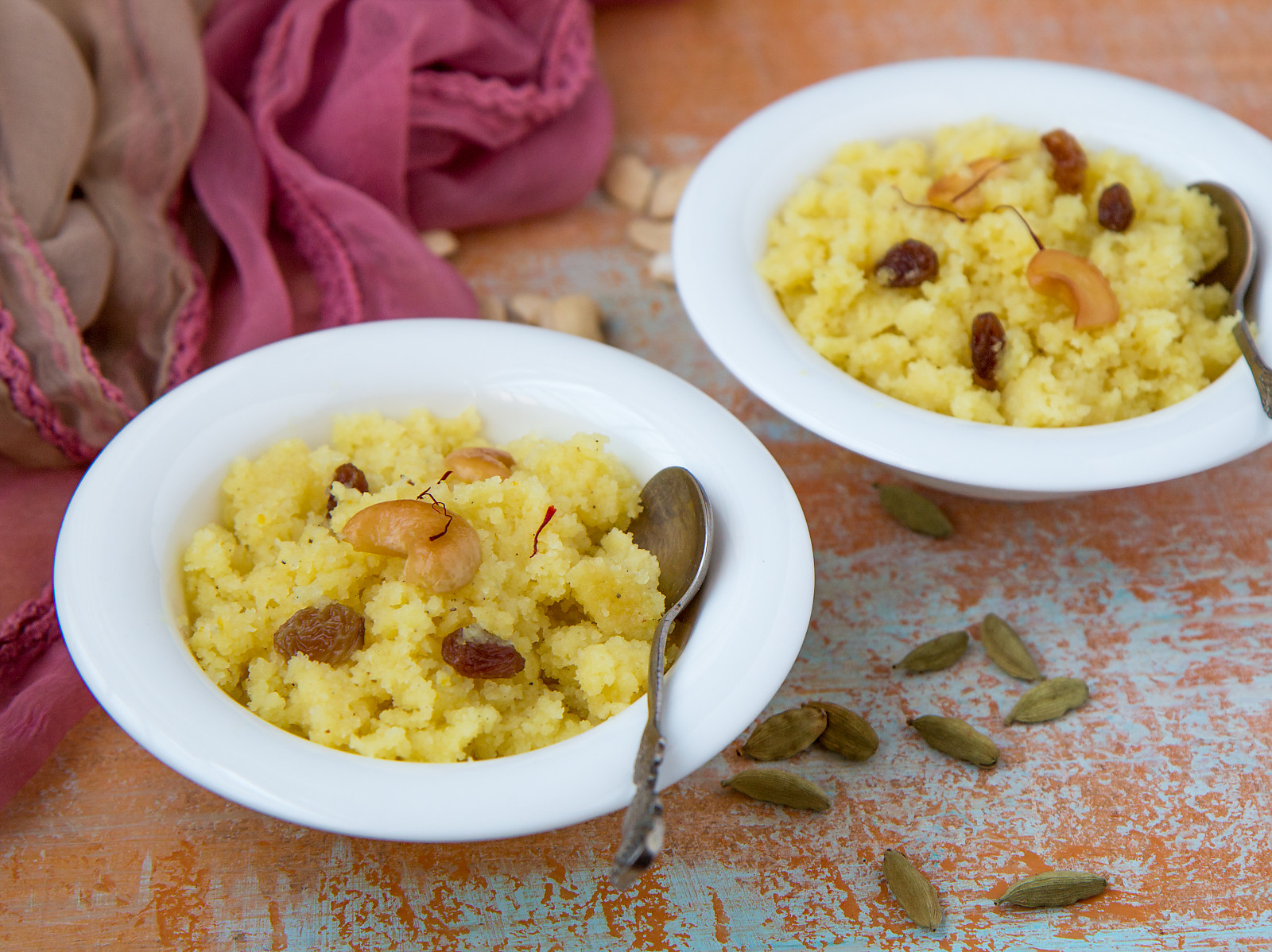 Rava Kesari Bhath - South Indian Sooji Halwa Recipe 