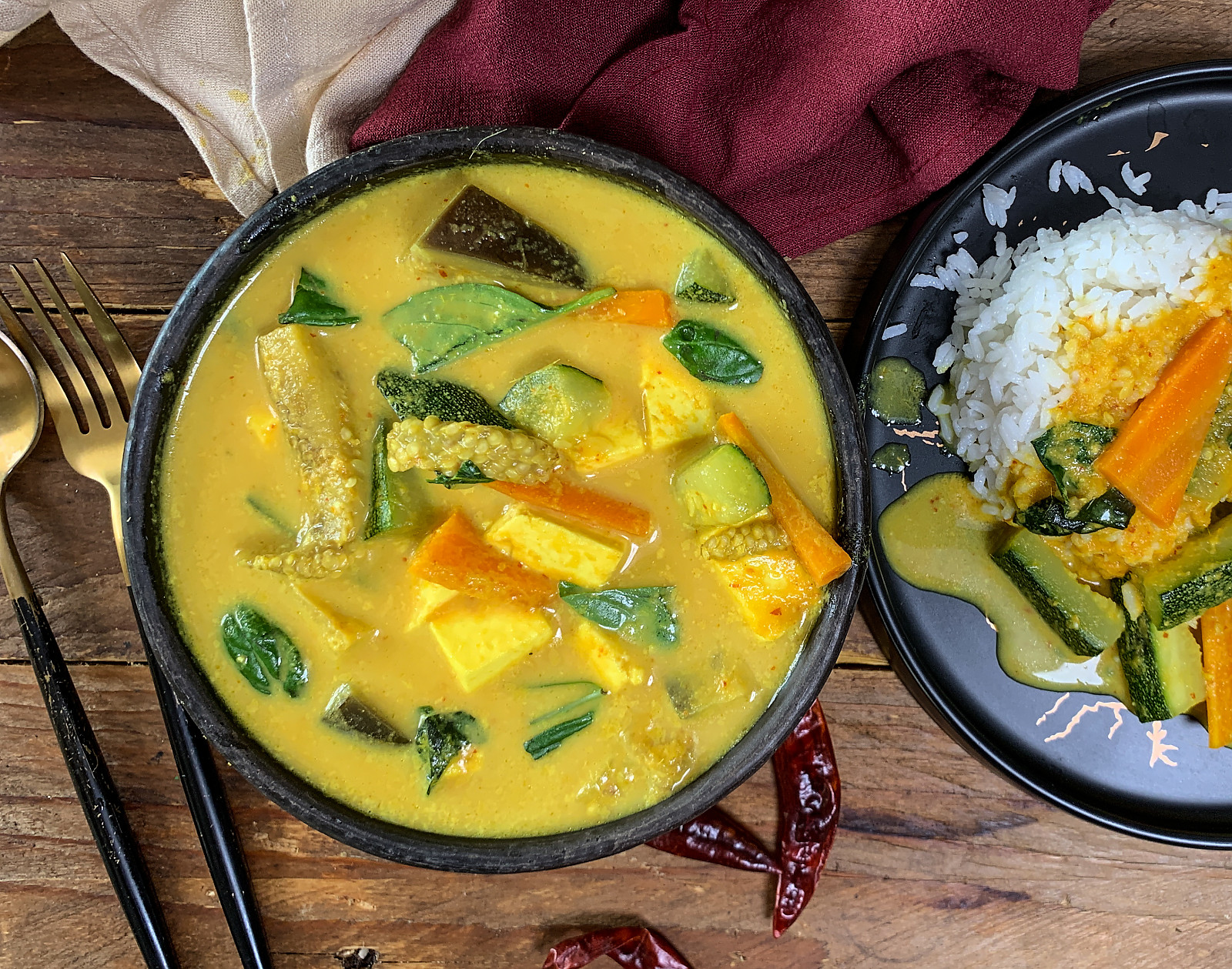 Sayur Lemak - Indonesian | Malaysian Vegetable Curry Recipe