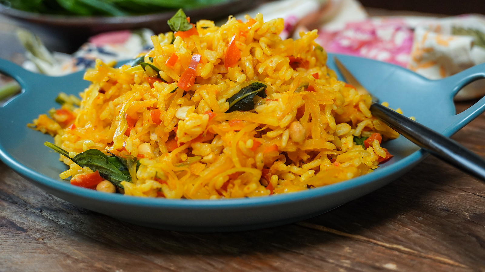 Thai Style Raw Papaya Fried Rice Recipe