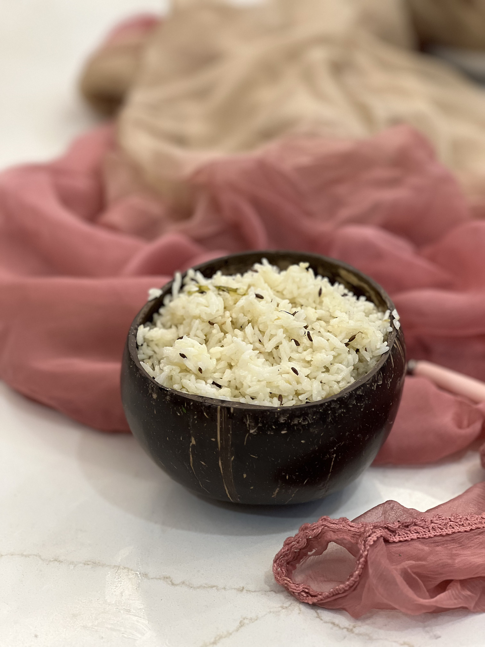 Jeera Rice Recipe | Jeera Pulao | Cumin Flavoured Ghee Rice