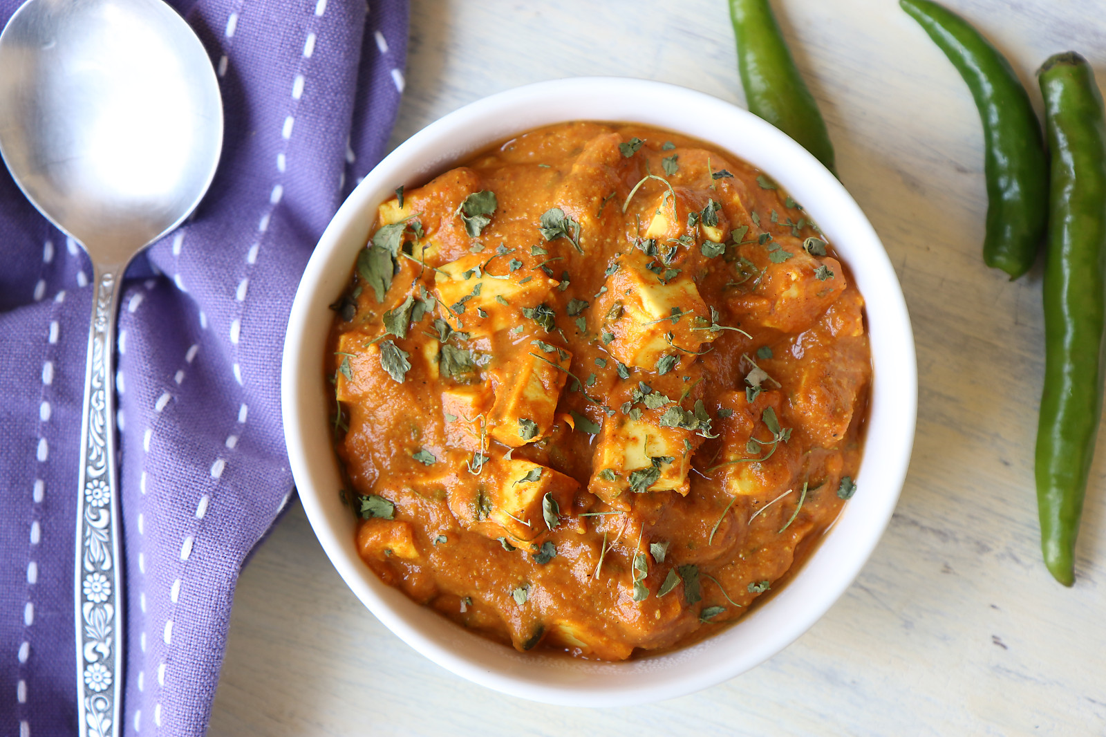 Jain Style Paneer Butter Masala Recipe | No Onion No Garlic Paneer Makhani