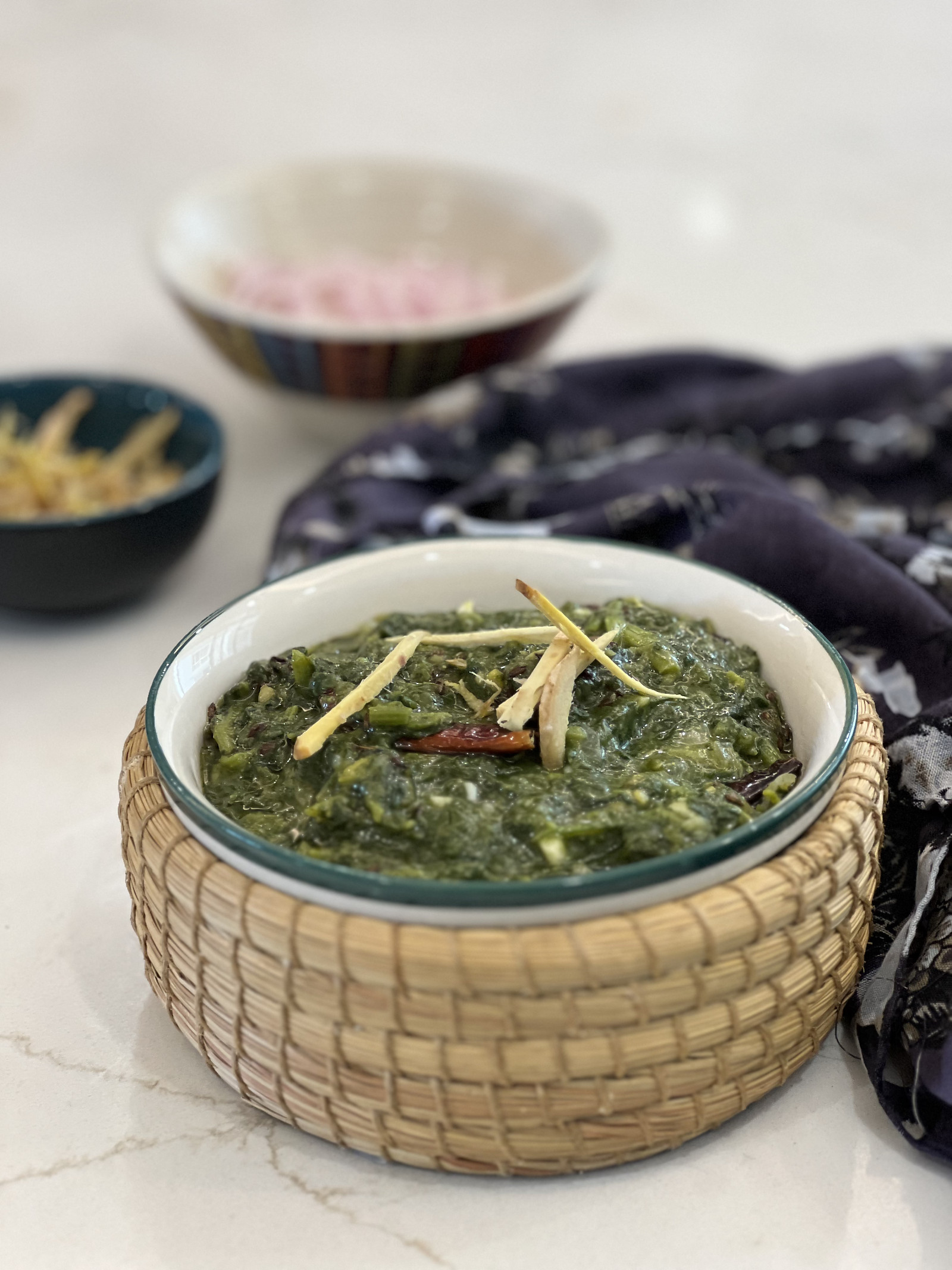 Sarson Ka Saag Recipe - Classic North Indian Saag Recipe