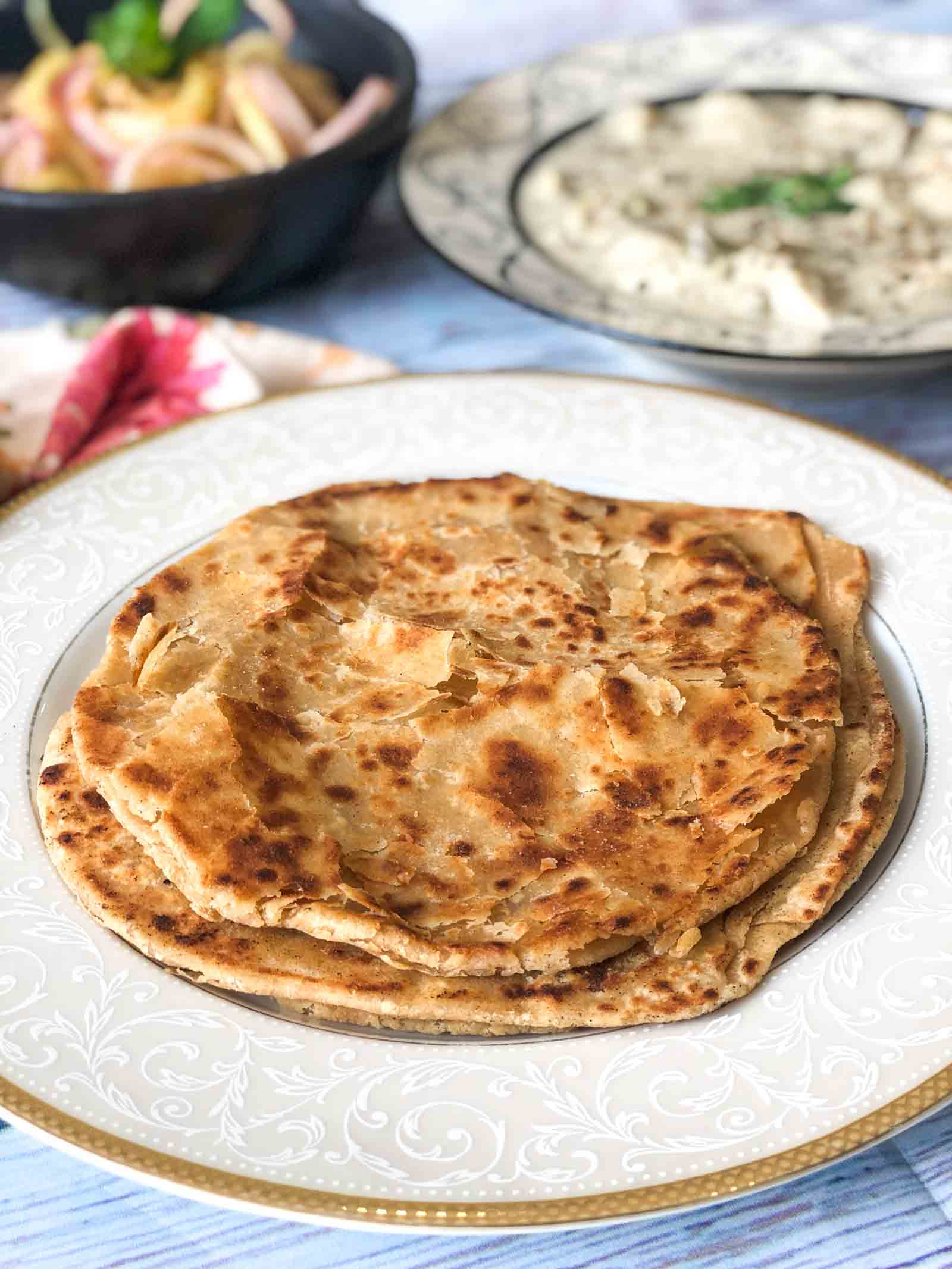 Warqi Paratha Recipe