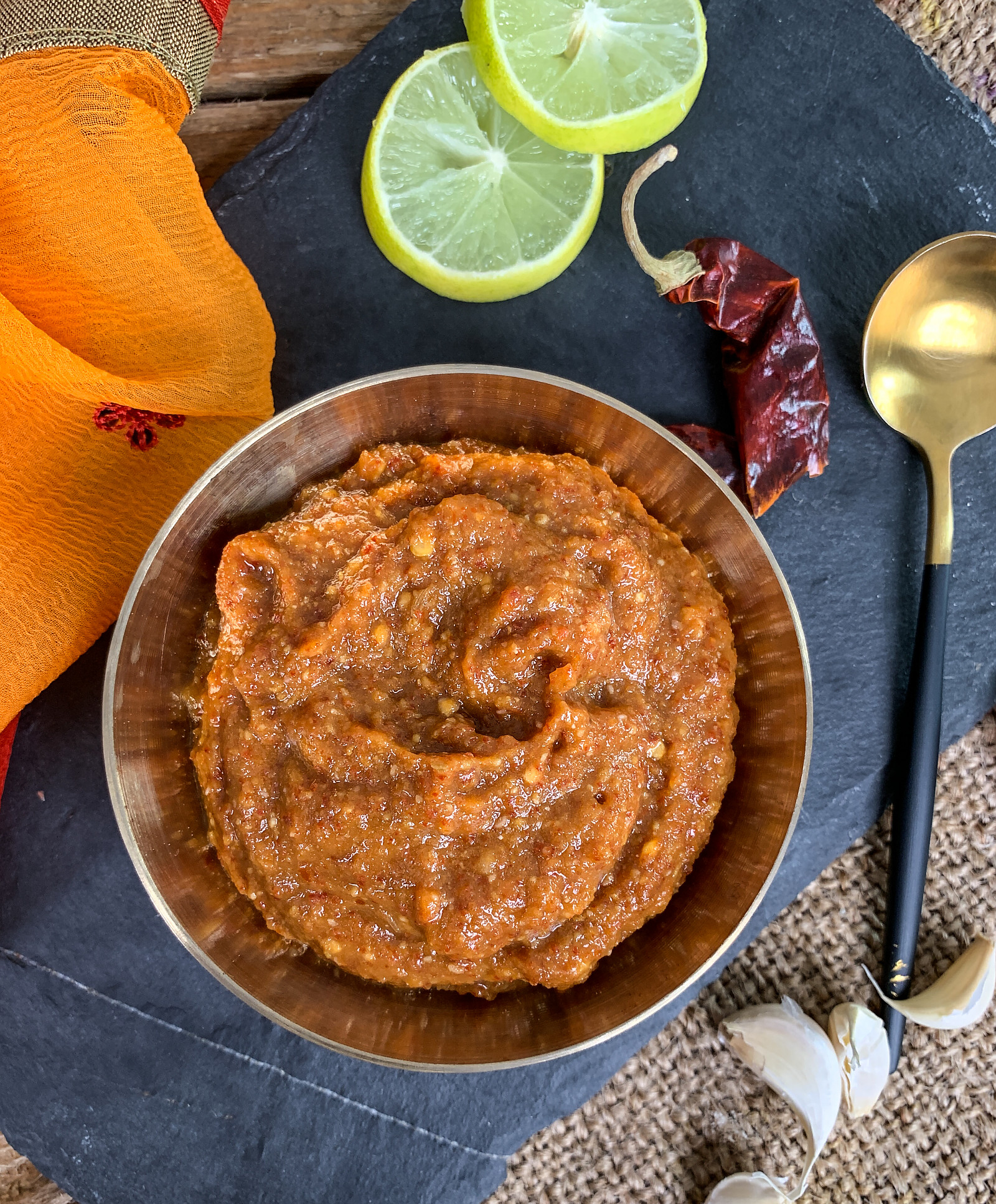 Lehsun ki Chutney - Spicy Garlic Chutney