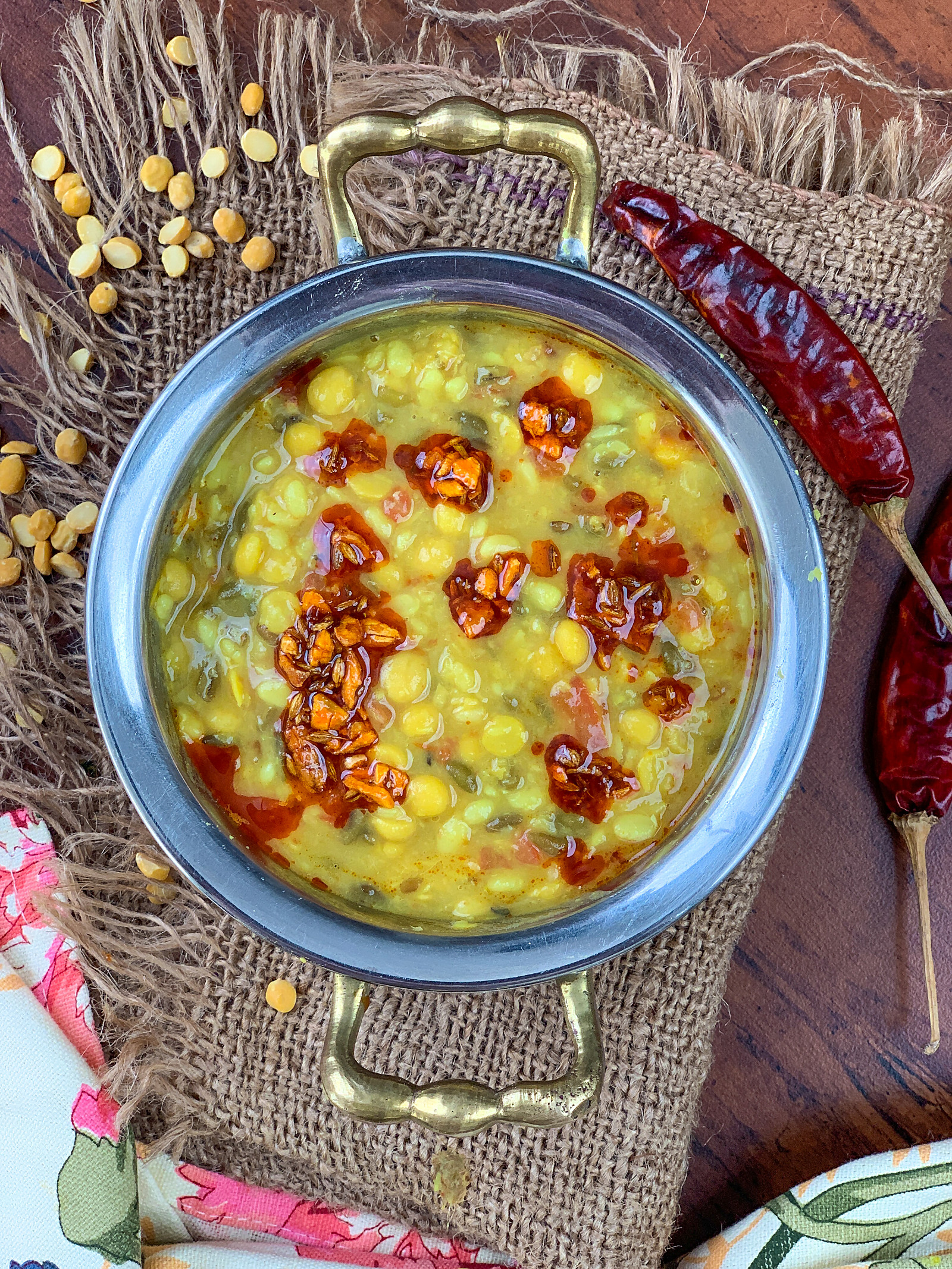 Sindhi Tidali Dal Recipe