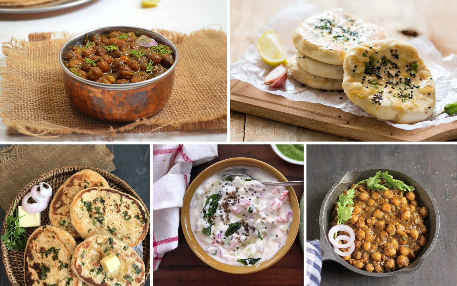 6 Chola, Kulcha & Raita Combinations For A Perfect Punjabi Meal by ...