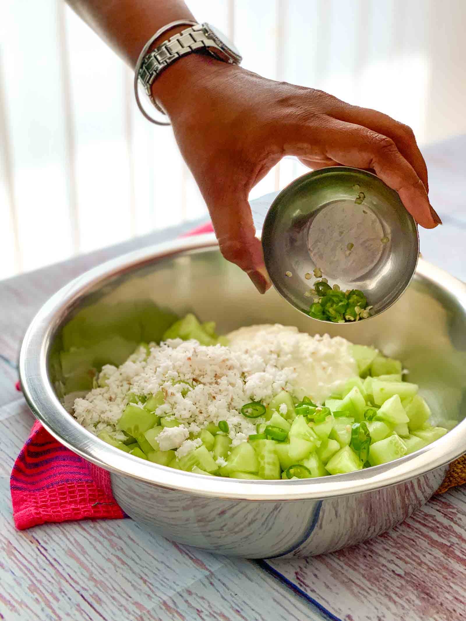 khamang Kakdi an Ayurvedic Recipe Maharastrian Cucumber Salad 11
