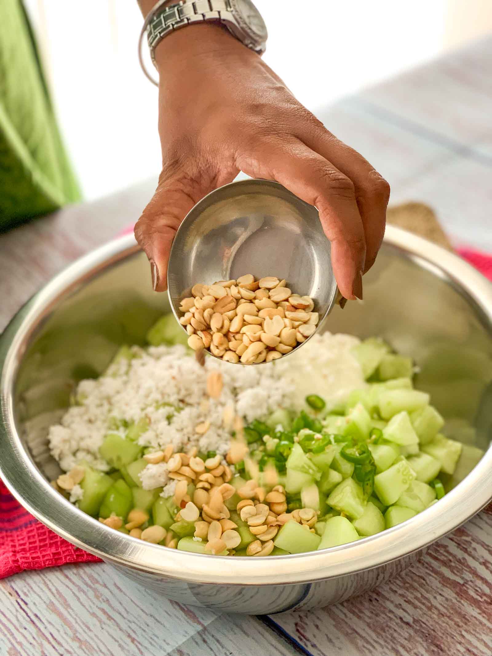 khamang Kakdi an Ayurvedic Recipe Maharastrian Cucumber Salad 12