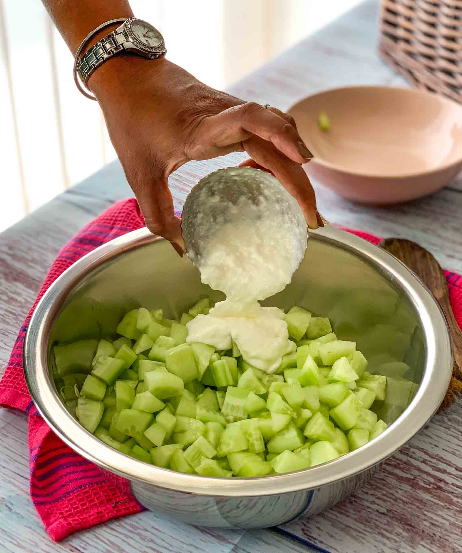 khamang Kakdi an Ayurvedic Recipe Maharastrian Cucumber Salad 9