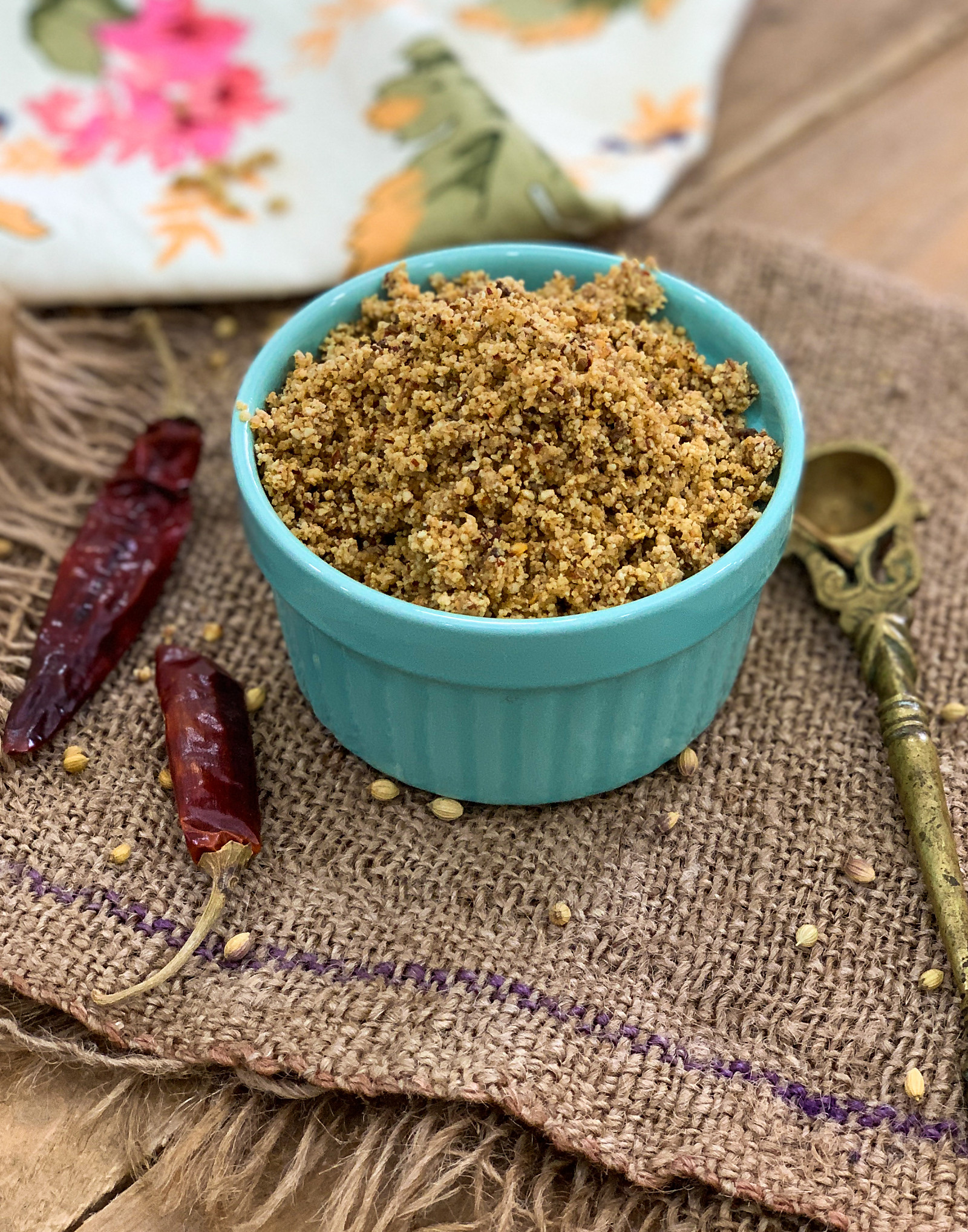 Peanut Chutney Podi Recipe