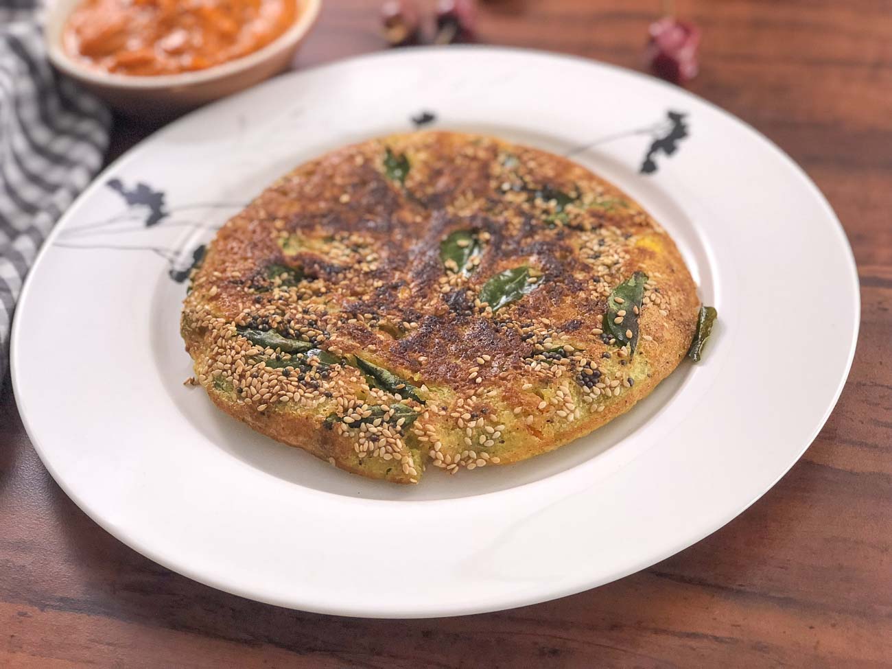 Gujarati Tawa Handvo Recipe - Healthy Pan Fried Lentil Cake