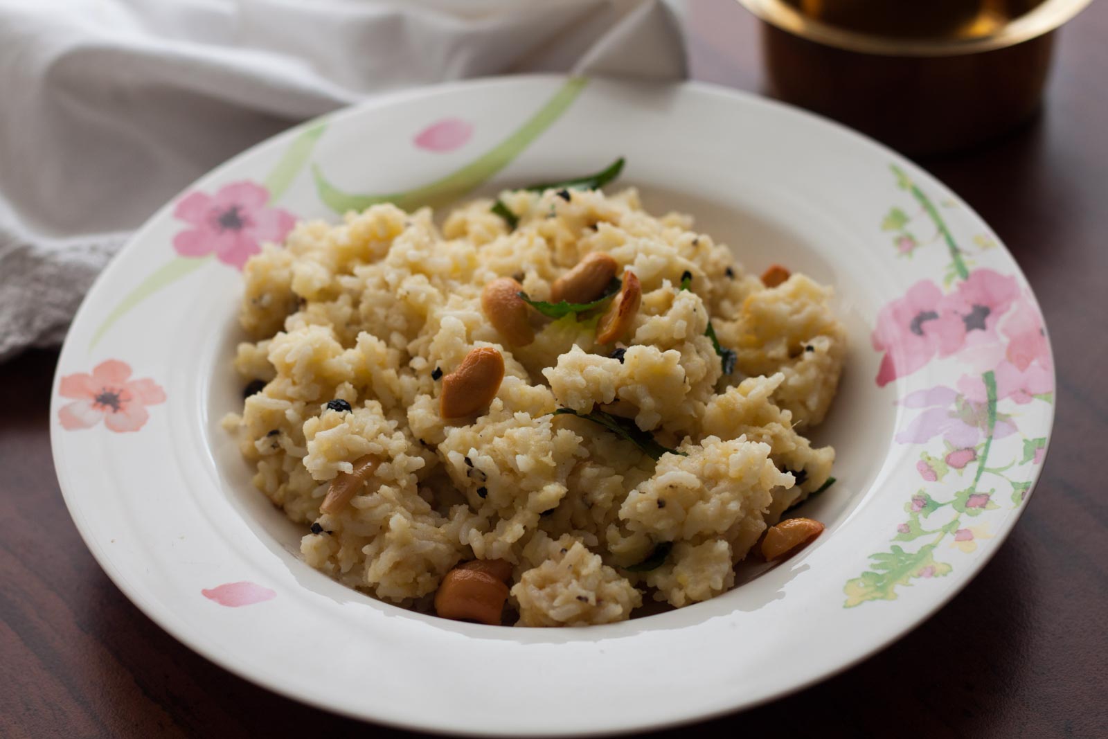 Ven Pongal Recipe - South Indian Rice And Lentil Pudding