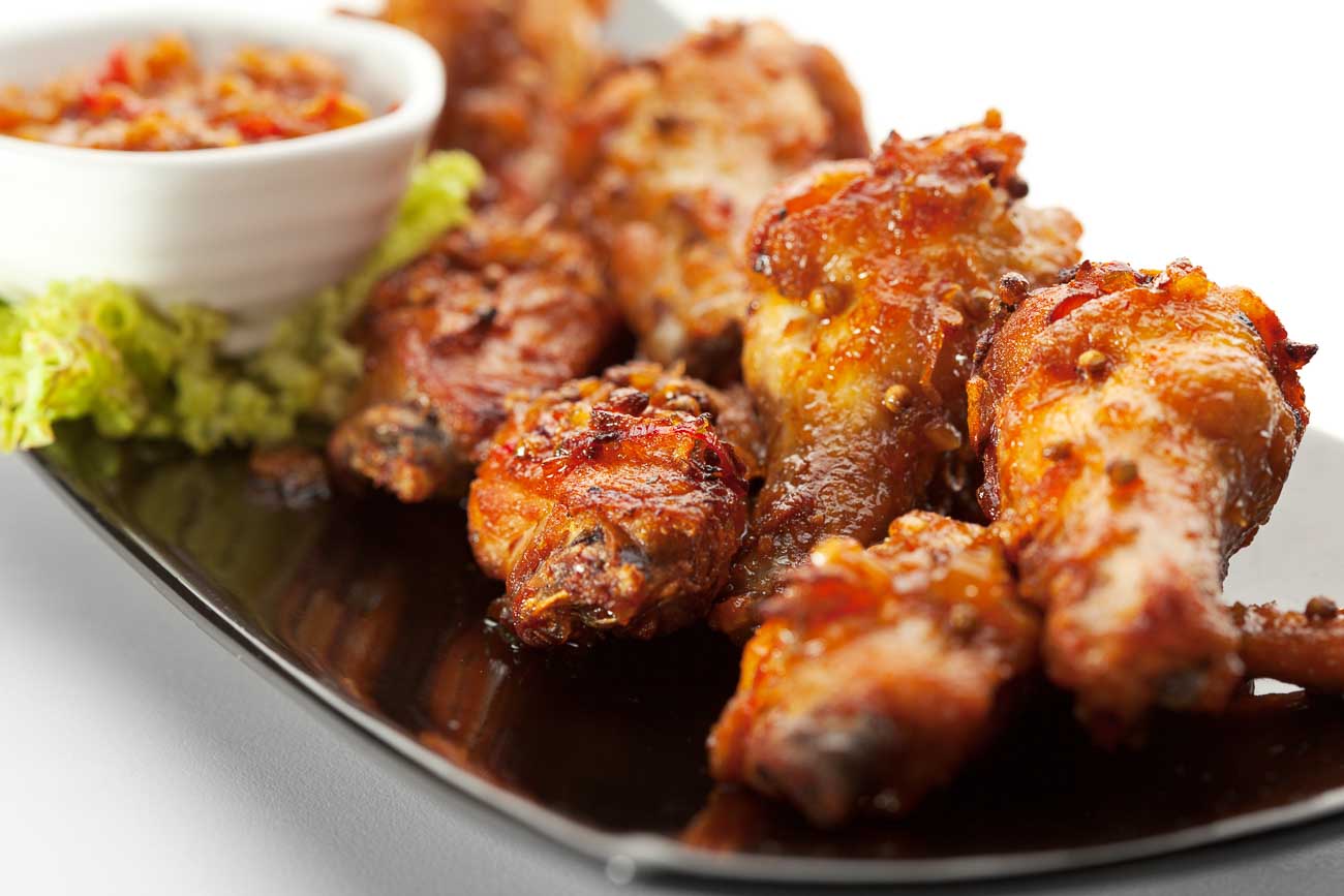 grilled chicken wings