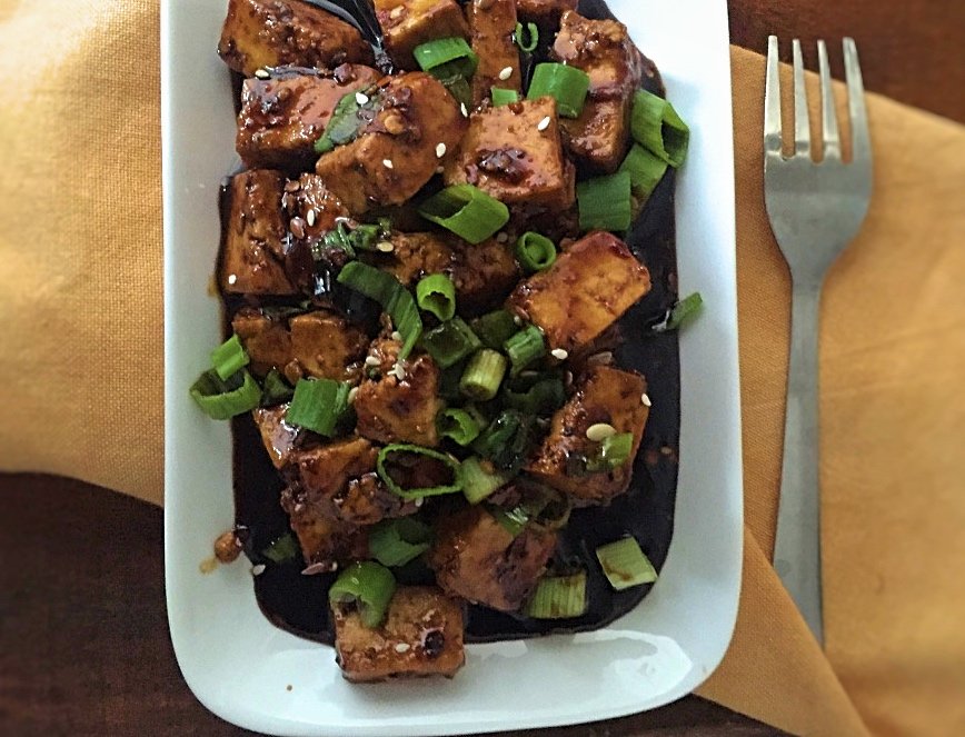 Teriyaki Tofu A Japanese Starter under 10 minutes