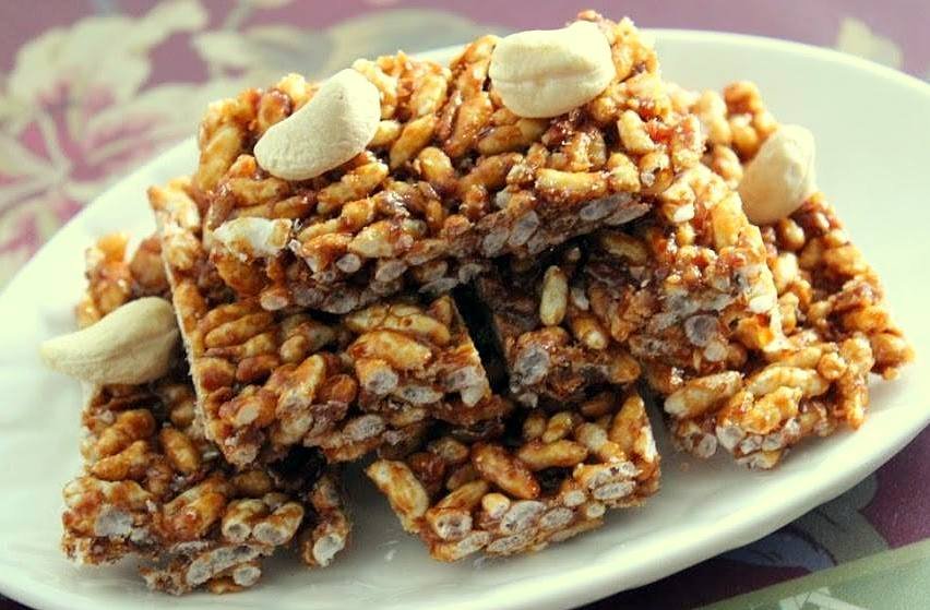 Puffed Rice Bar Recipe