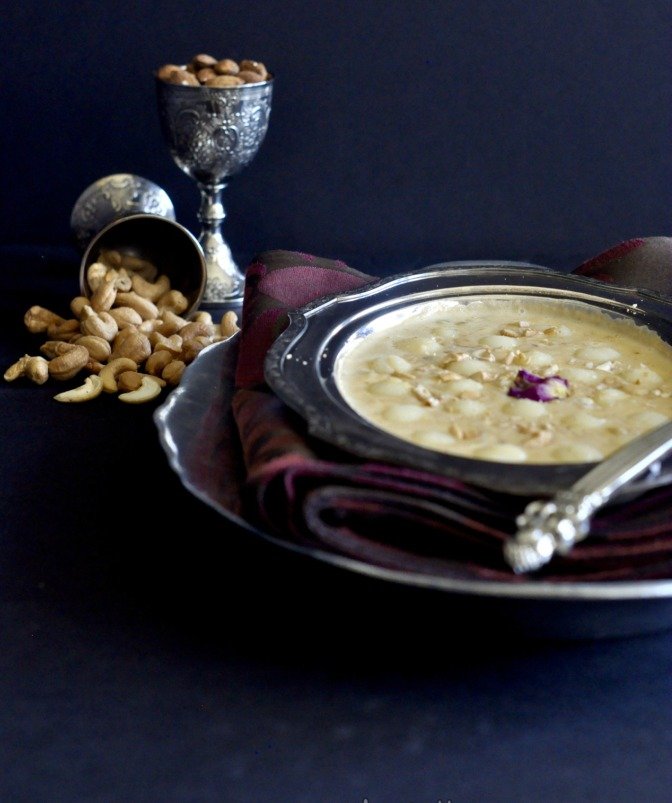 Khira Gaintha Recipe (Kheer Puli)