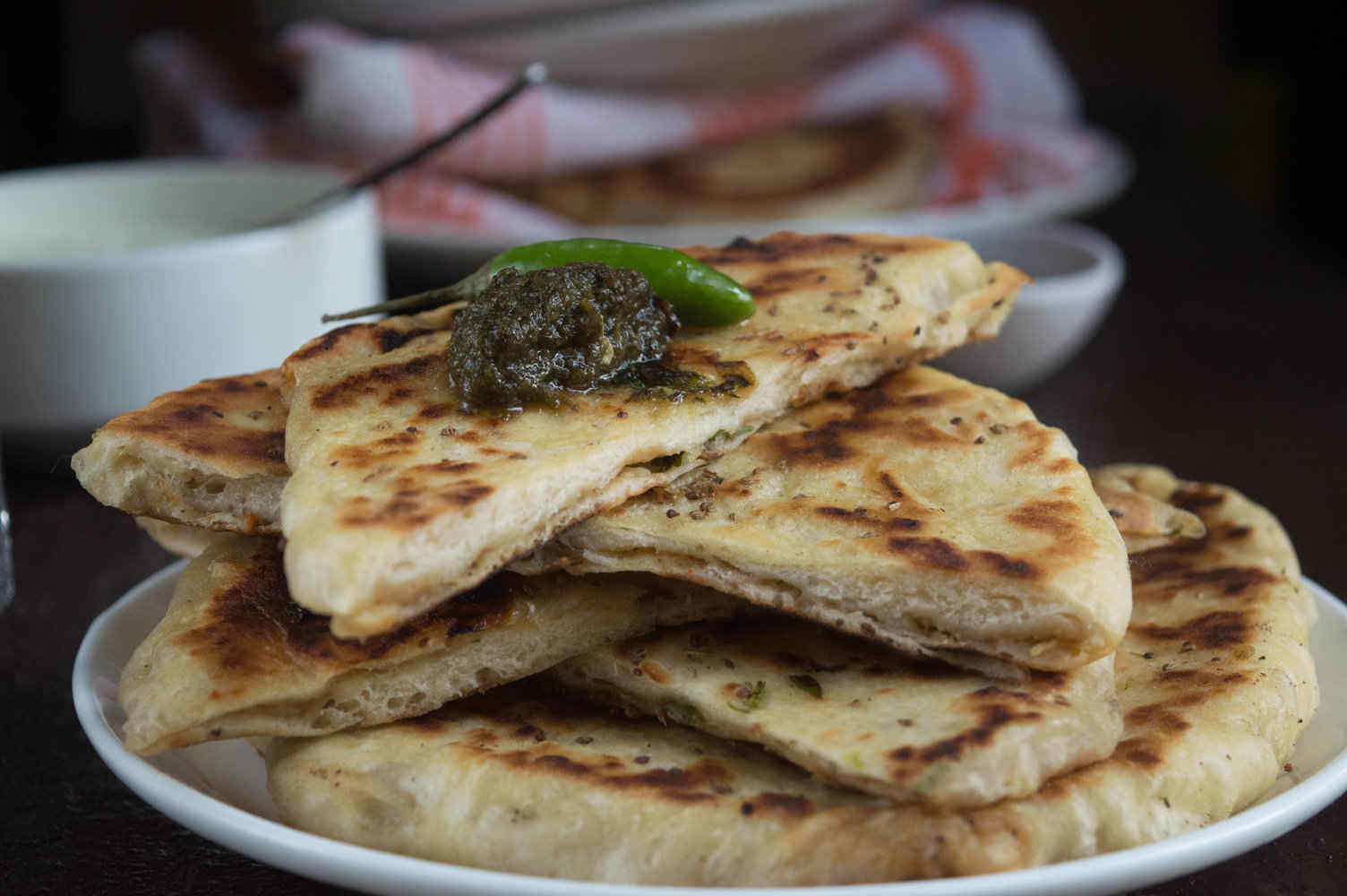 Aloo Kulcha Recipe (Spiced Potato Stuffed Indian Flat Bread)