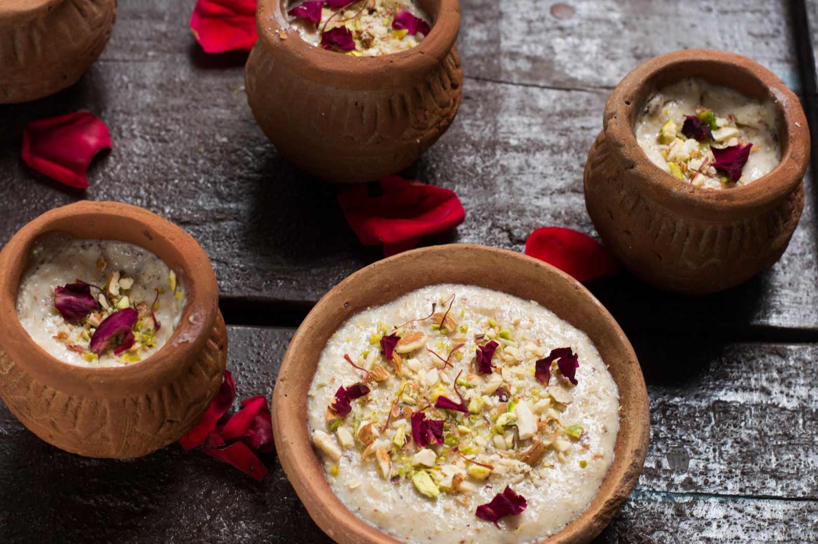 Thandai Phirni Recipe - A Delicious Indian Rice Dessert Thandai Phirni Recipe - A Delicious Indian Rice Dessert
