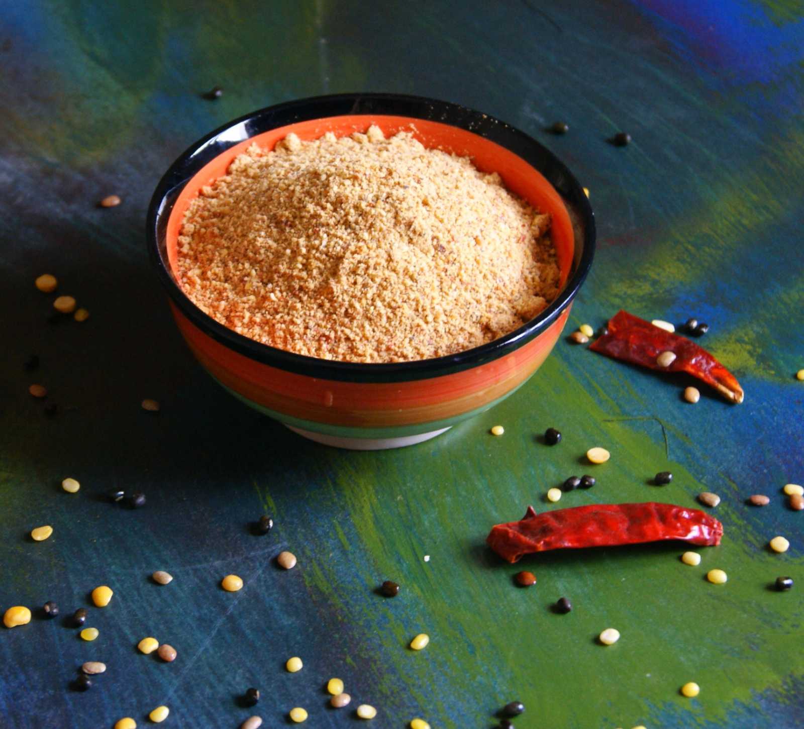 Andhra Style Paruppu Podi Recipe - Dal Podi