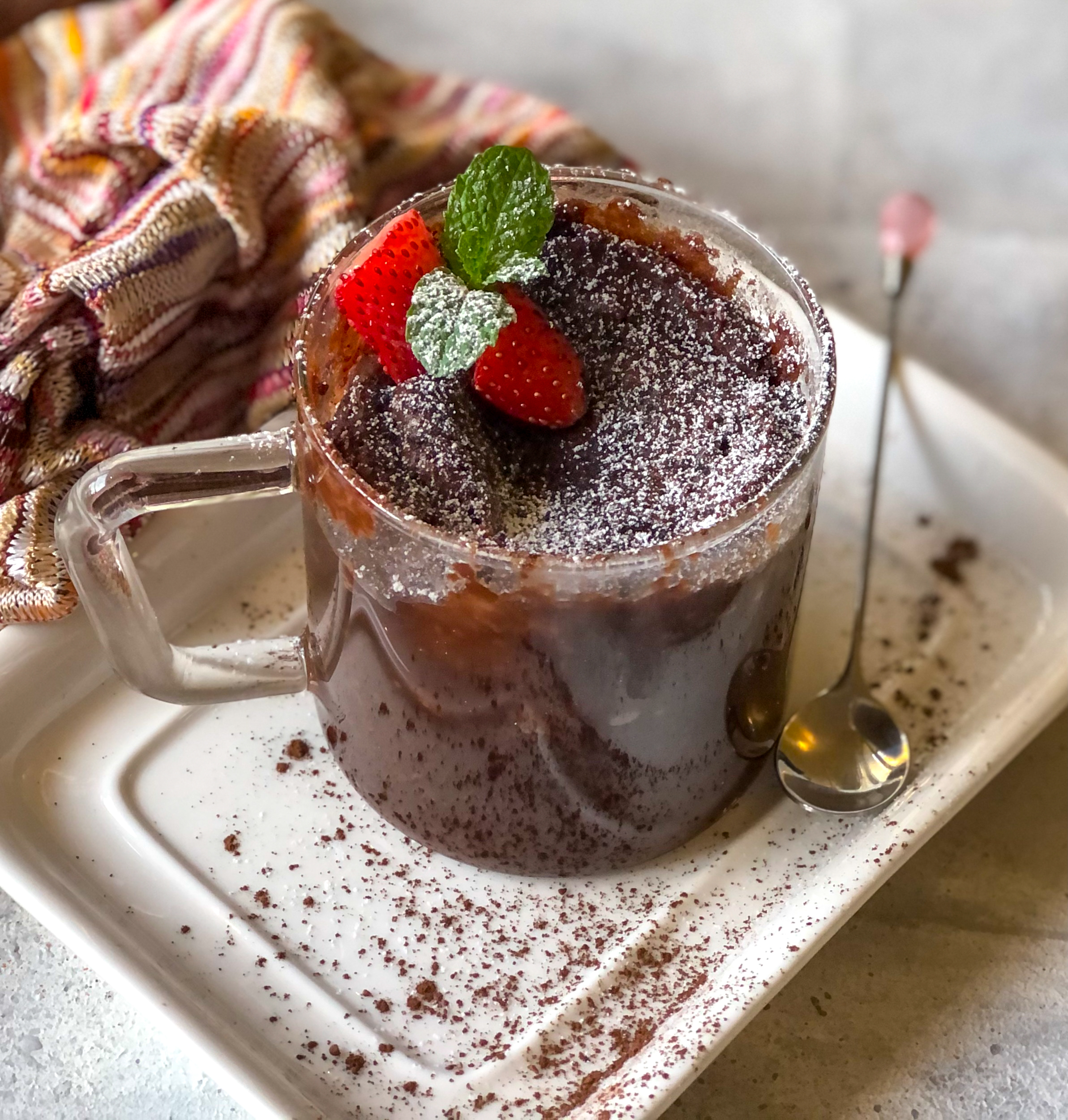 Easy Microwave Chocolate Mug Cake Recipe (with Video)