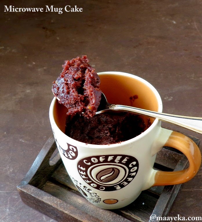Microwave Mug Cake Recipe by Archana's Kitchen